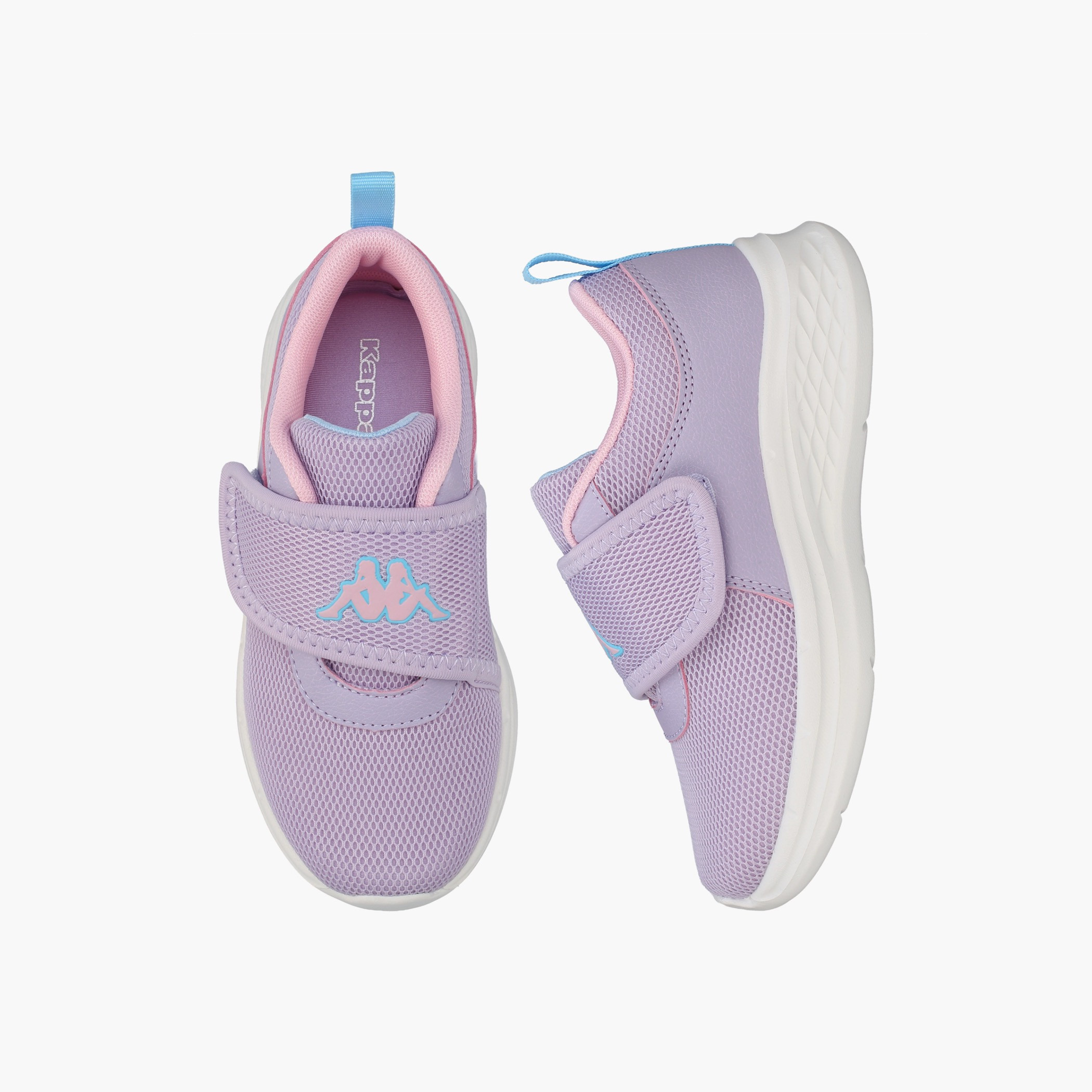 Kappa Girls Hook & Loop Sports Shoes-girls-shoes-sports-image-1