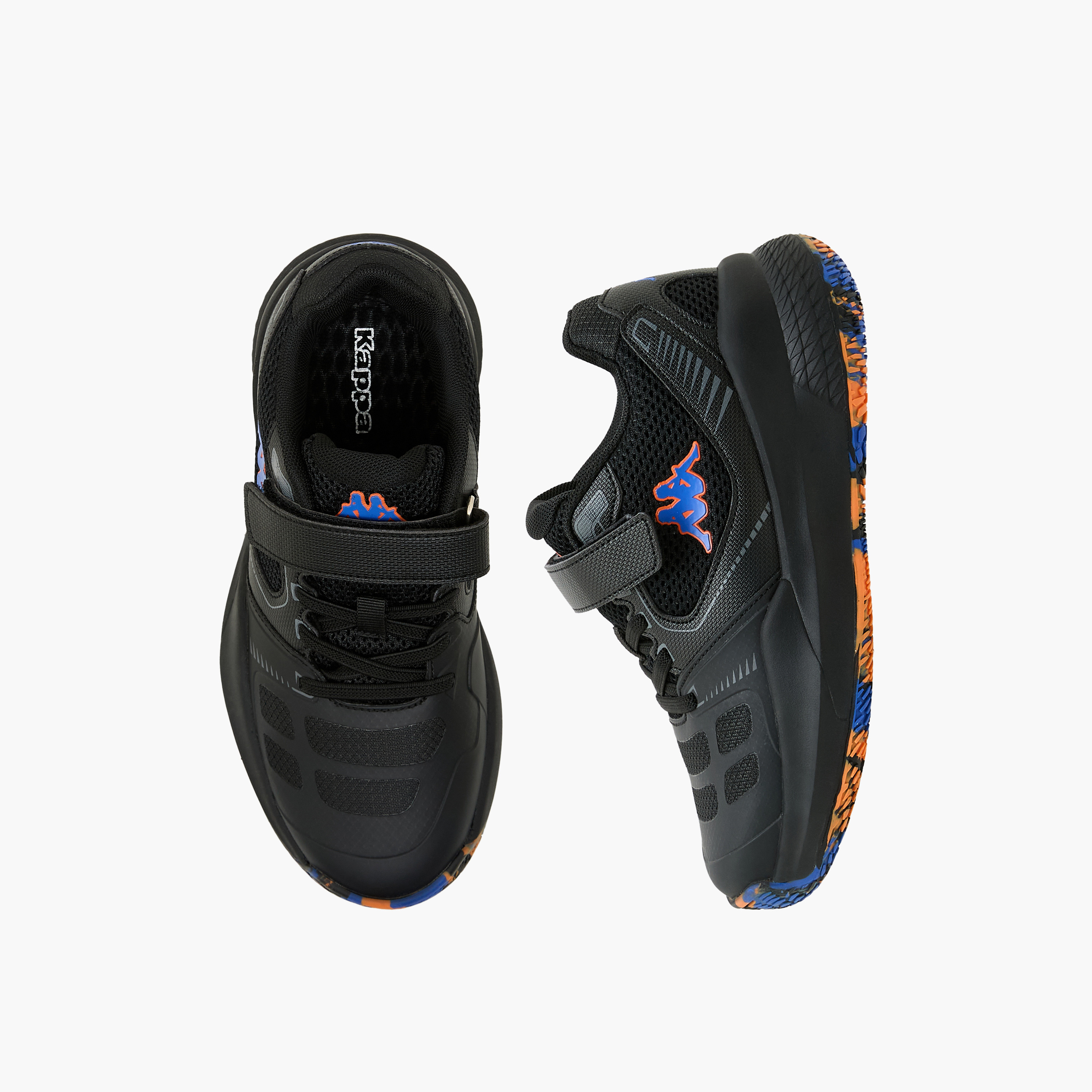 Kappa Boys Hook & Loop Padel Sports Shoes-boys-shoes-sports-image-1