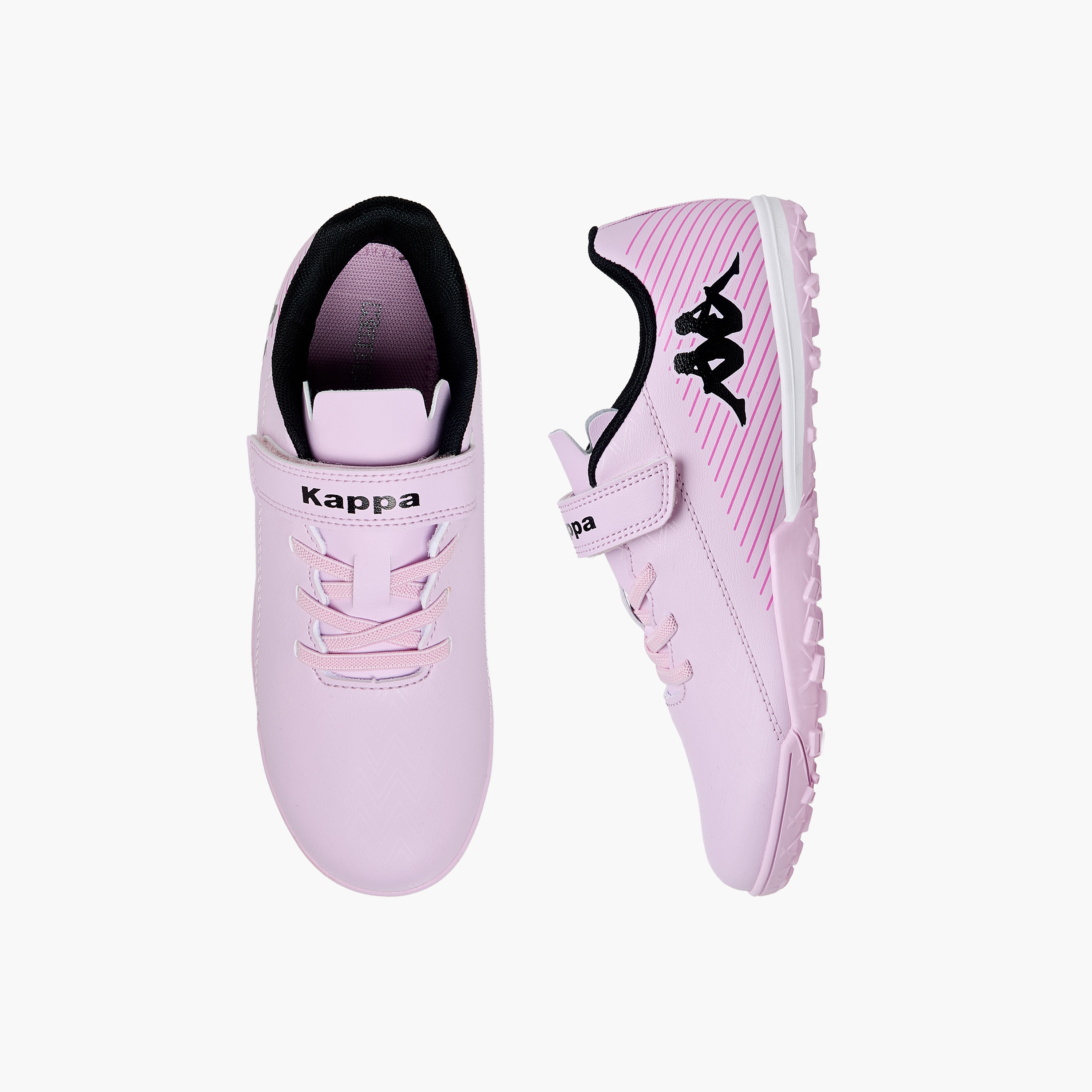 Kappa Girls Hook & Loop Football Turf Shoes-sports-girls-shoes-image-1