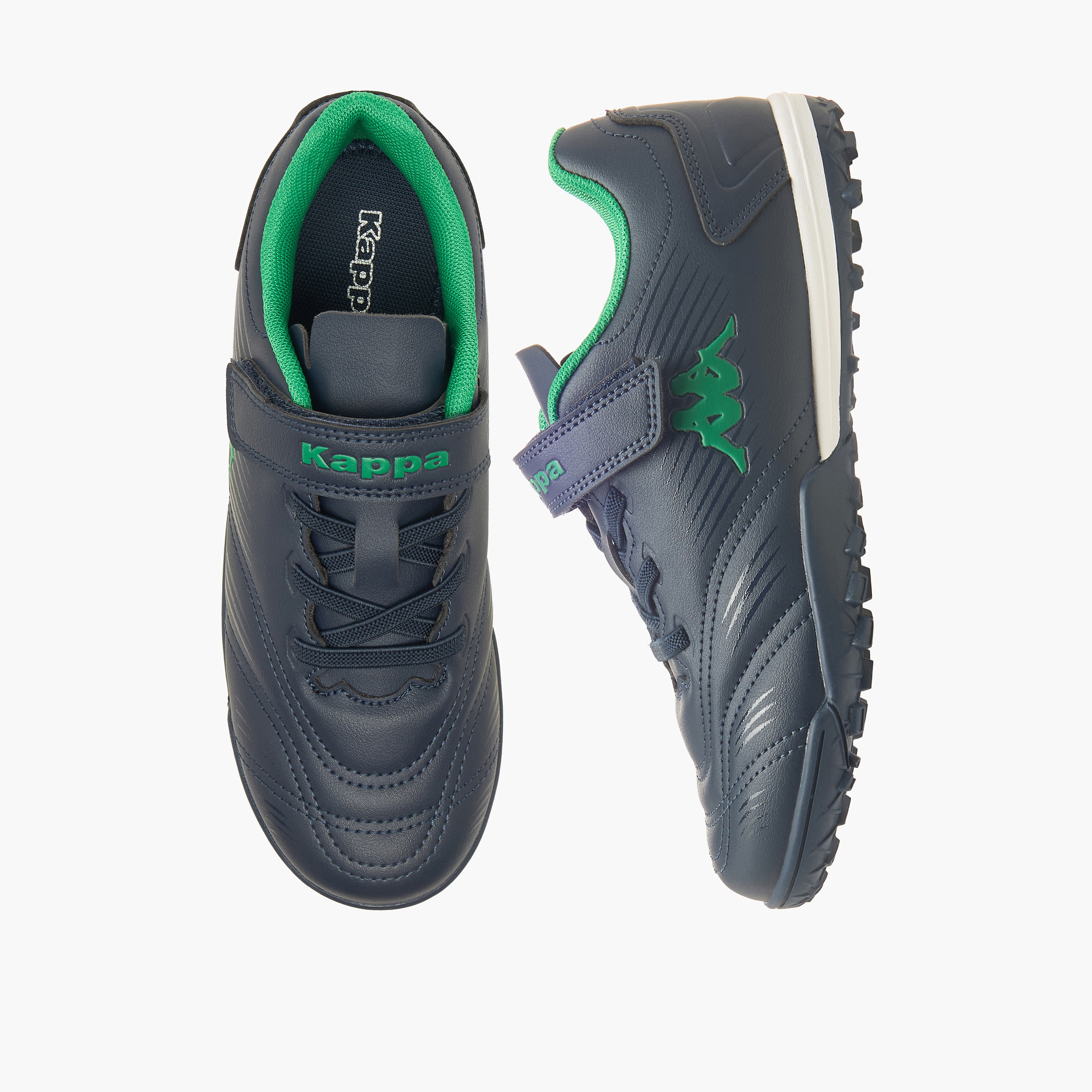 حذاء كرة قدم للعشب الصناعي بشريط إغلاق لاصق للأولاد من كابا-sports-gear-football-shoes-turf-image-1