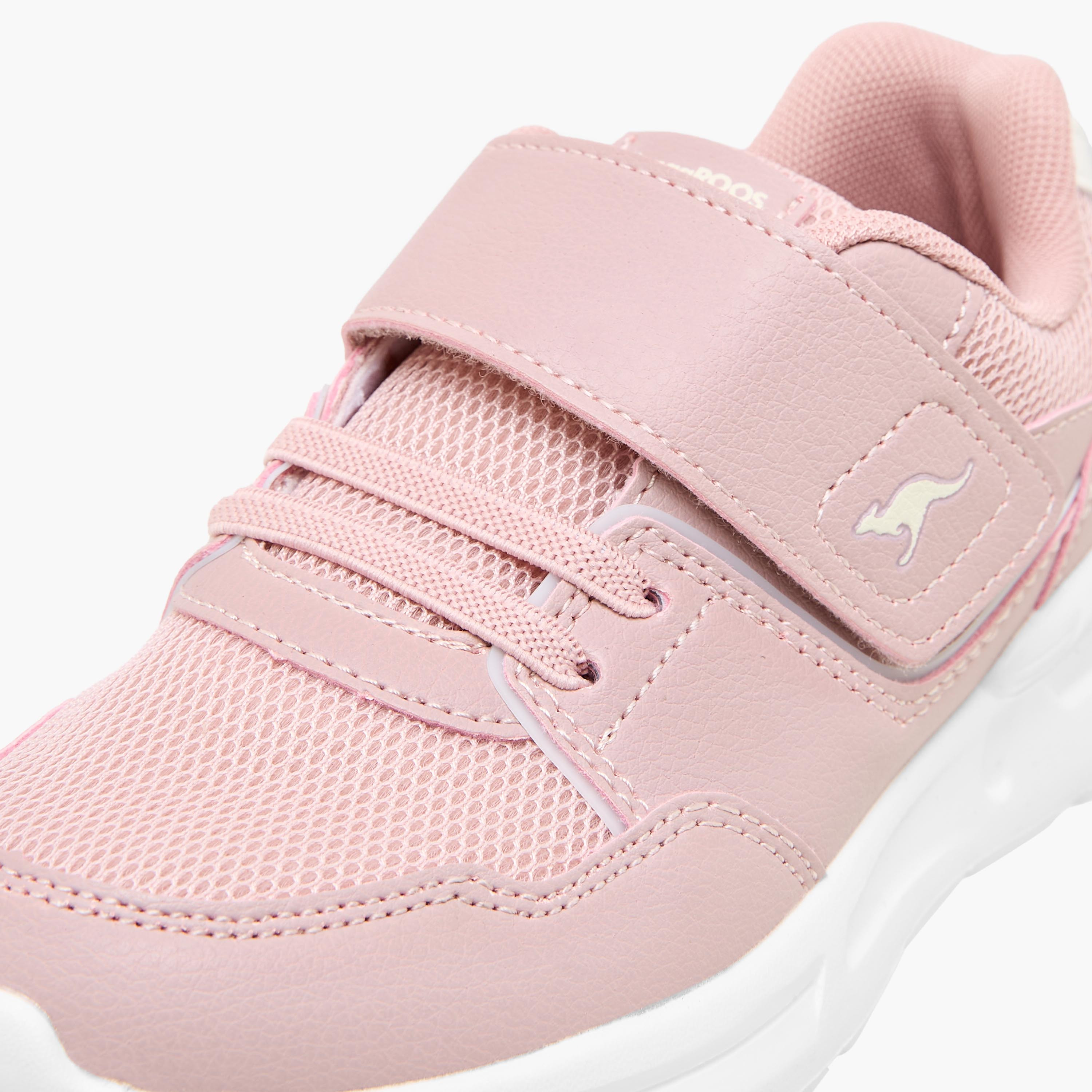 KangaROOS Girls Hook & Loop Sports Shoes-girls-shoes-sports-image-4
