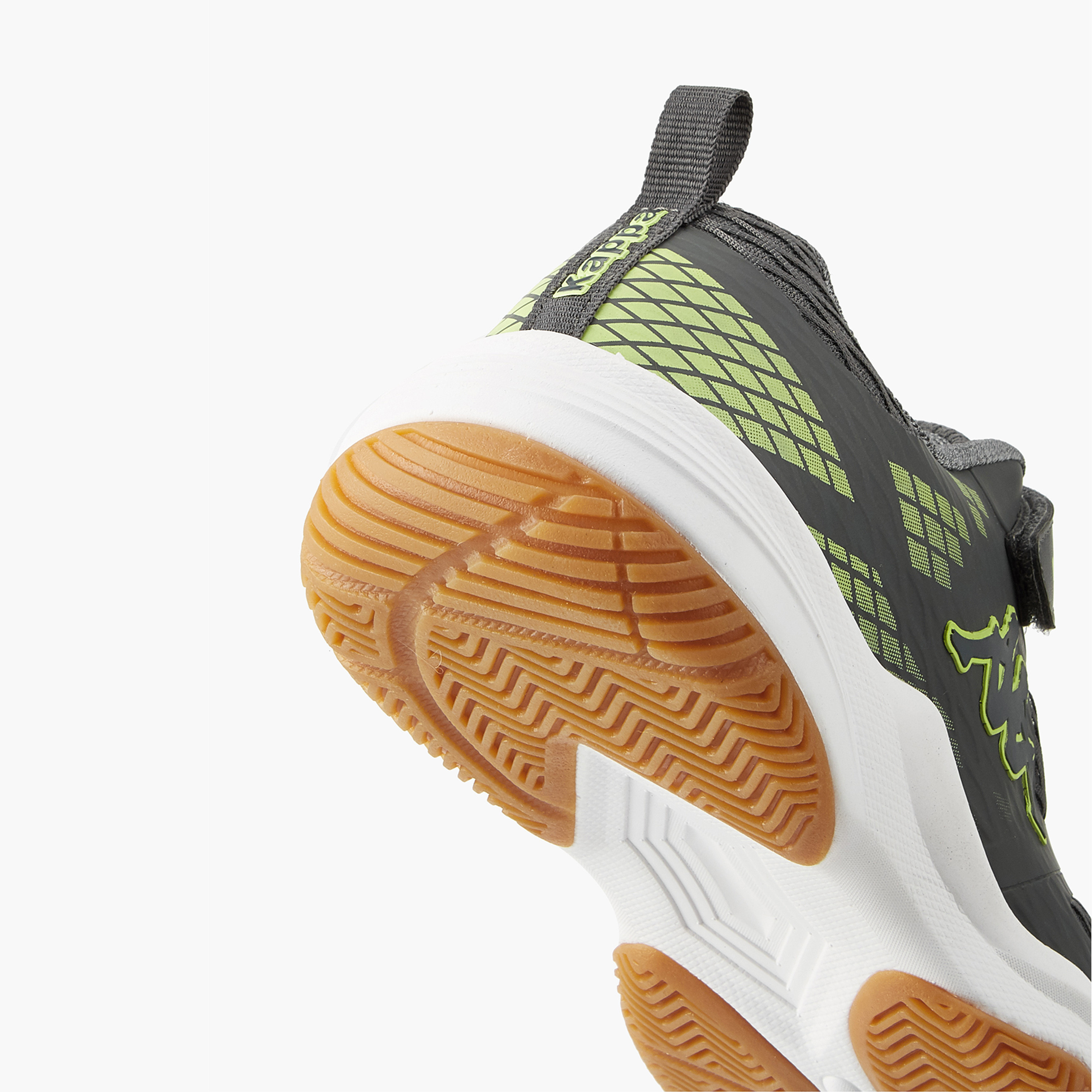 Kappa Boys' Hook and Look Closure Badminton Shoes-boys-shoes-sports-image-5