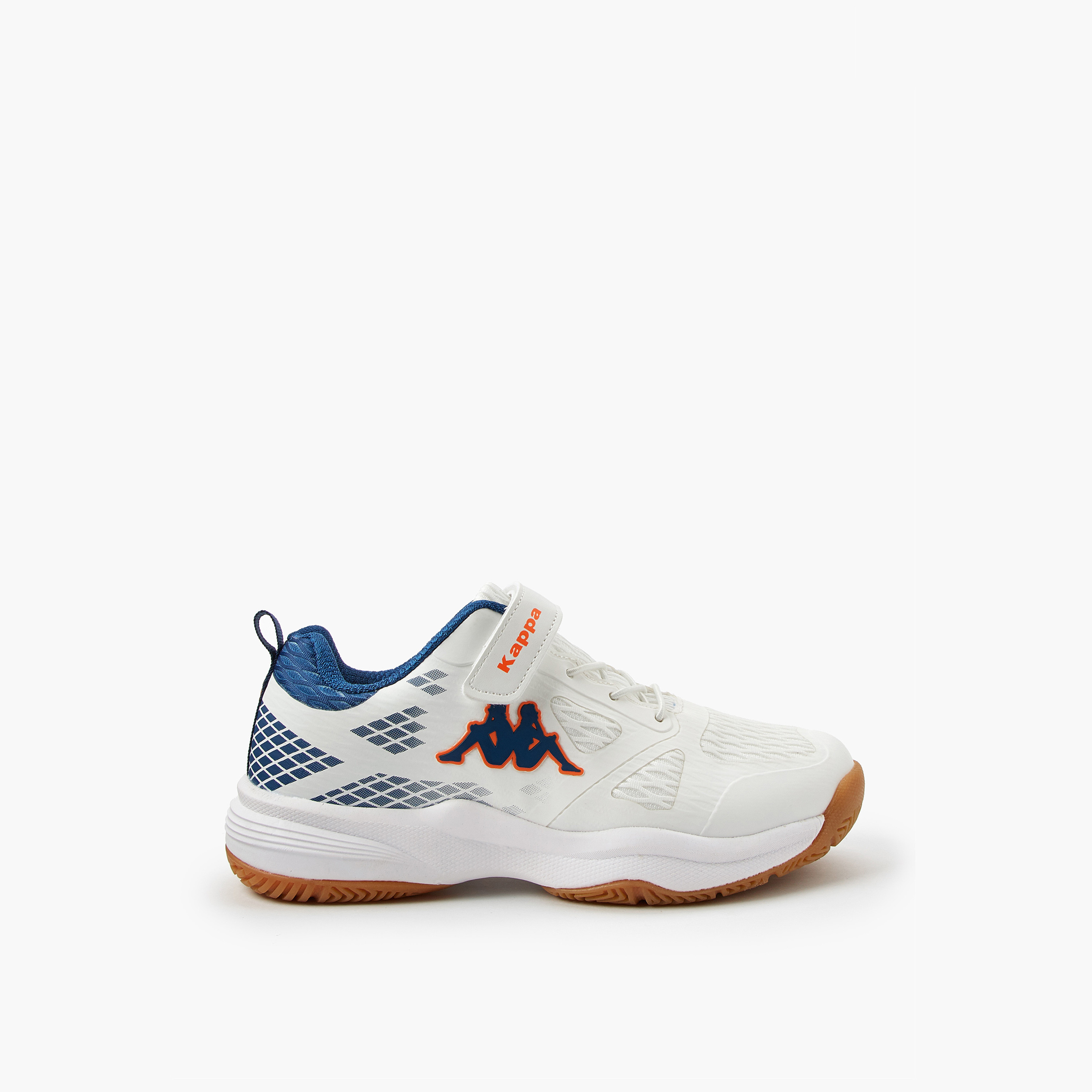 Kappa Boys' Hook and Look Closure Badminton Shoes-boys-shoes-sports-image-2