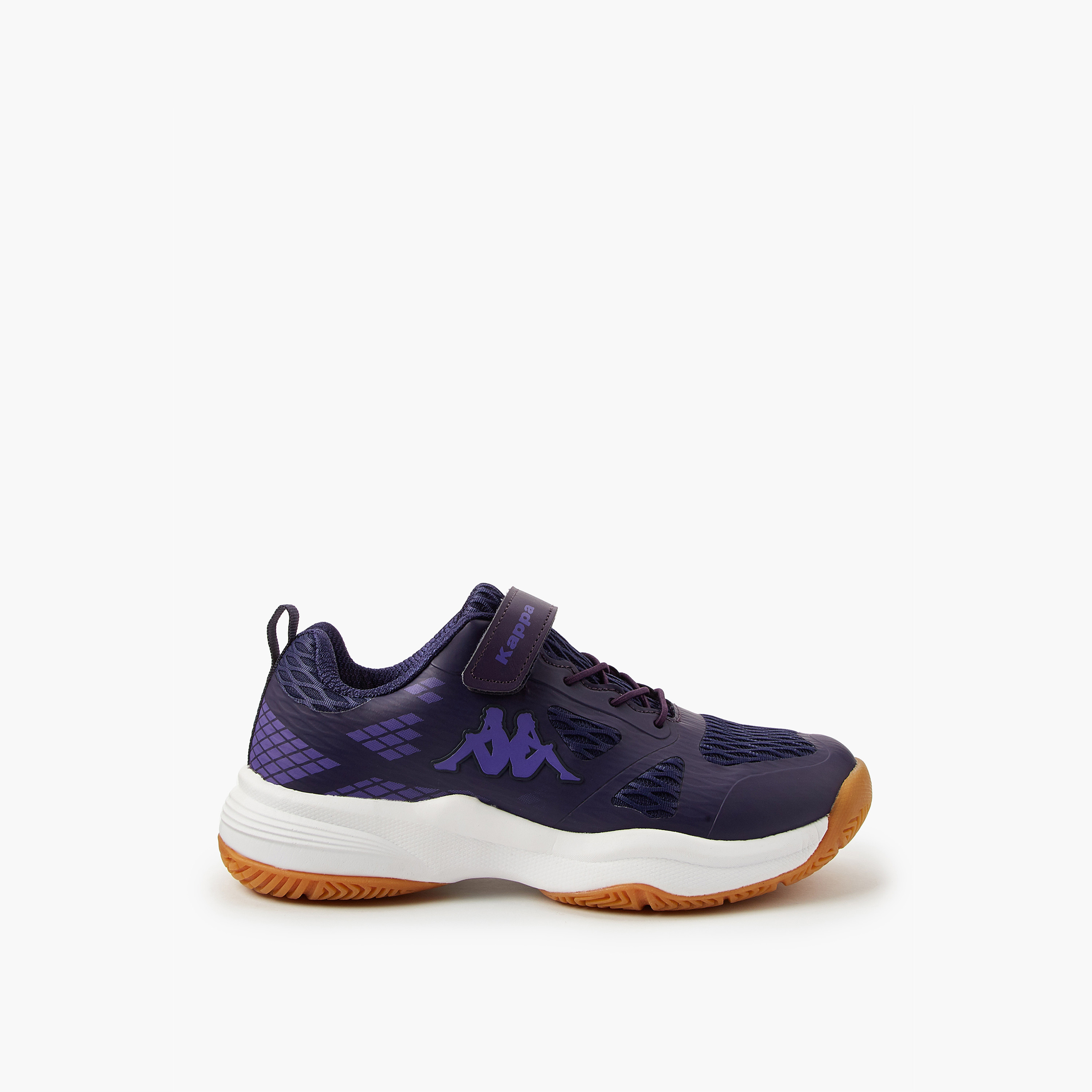 Kappa Girls Lace-Up Badminton Shoes-girls-shoes-sports-image-2
