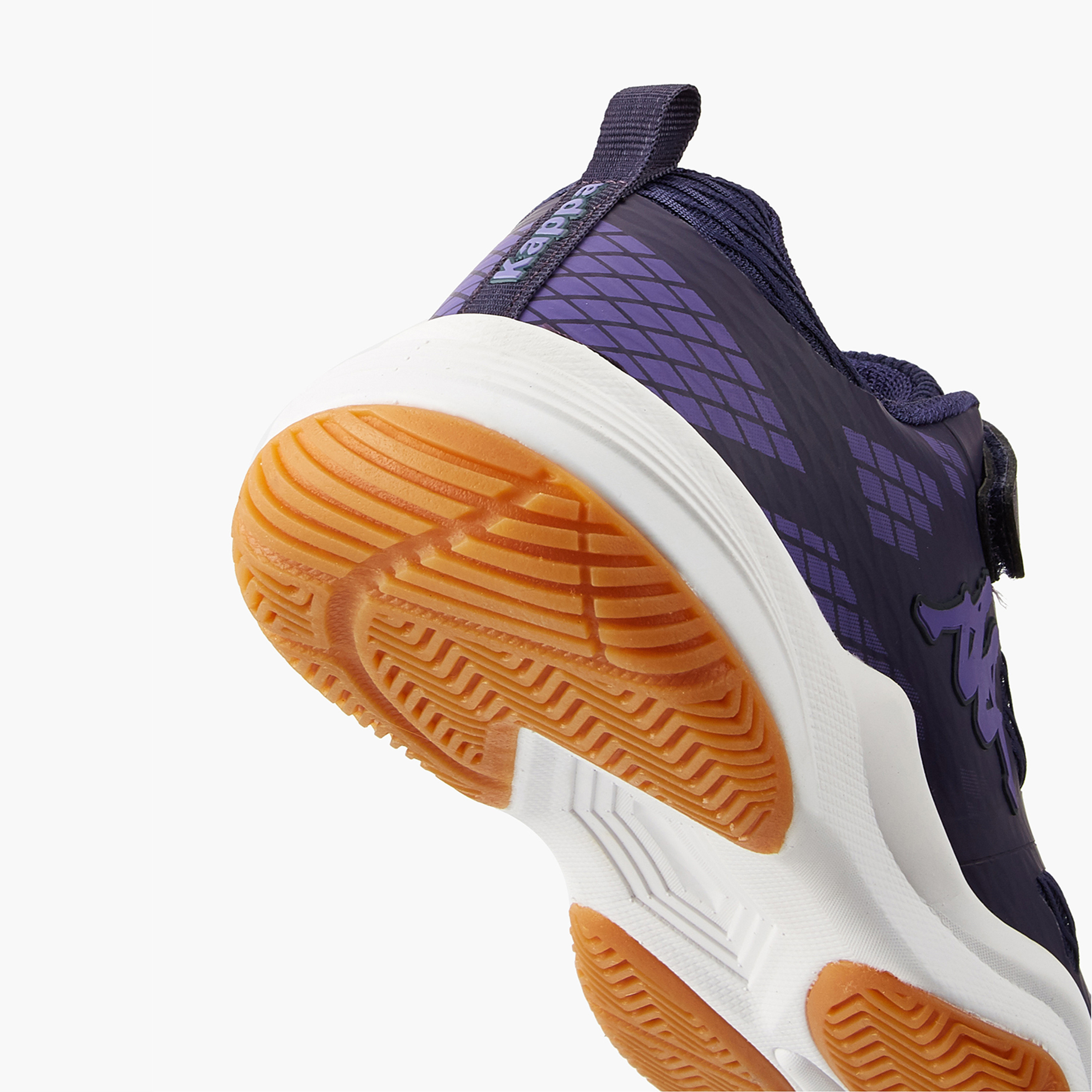 Kappa Girls Lace-Up Badminton Shoes-girls-shoes-sports-image-5