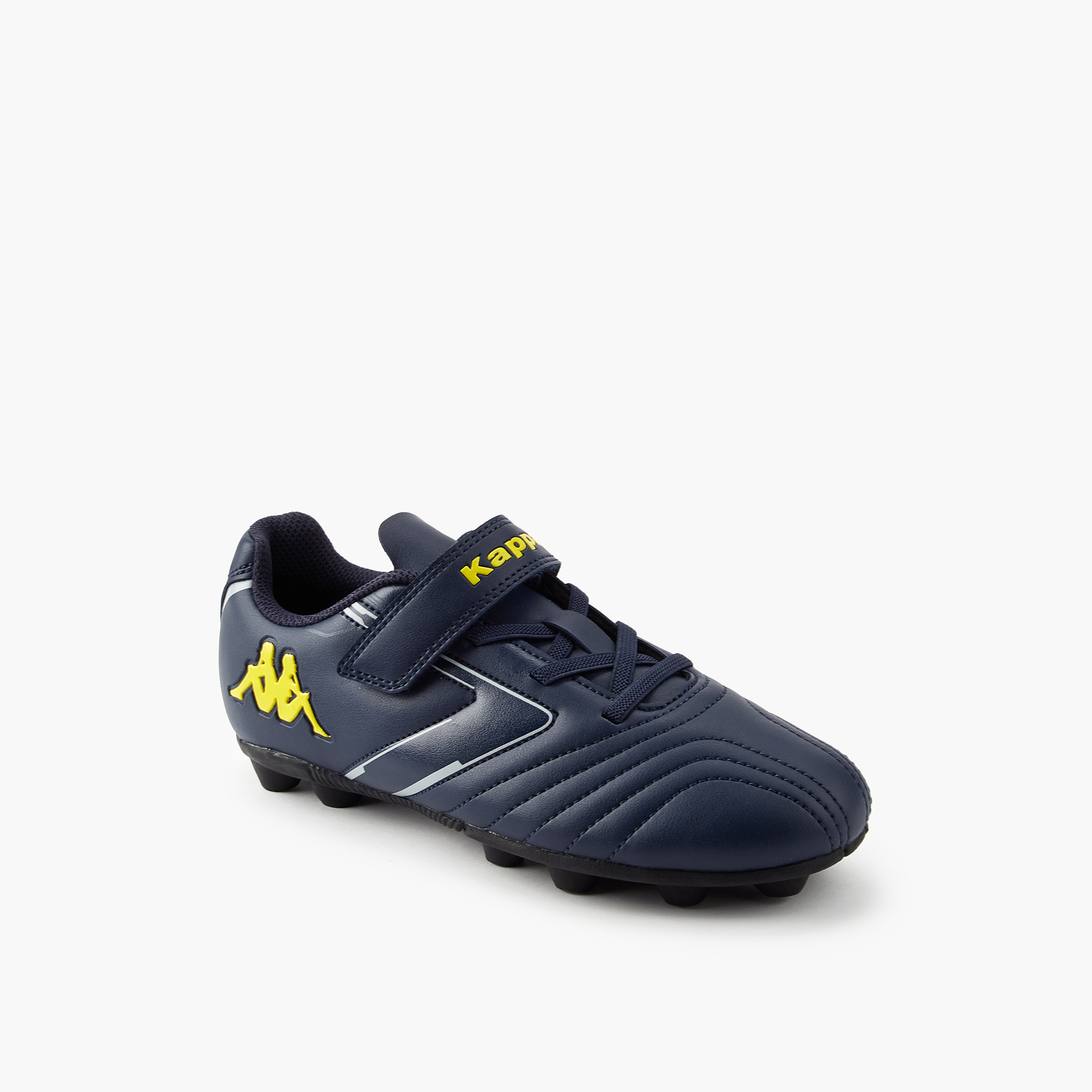 Kappa Kids Hook and Loop Football Firm Ground Shoes-sports-gear-football-shoes-firmground-image-3