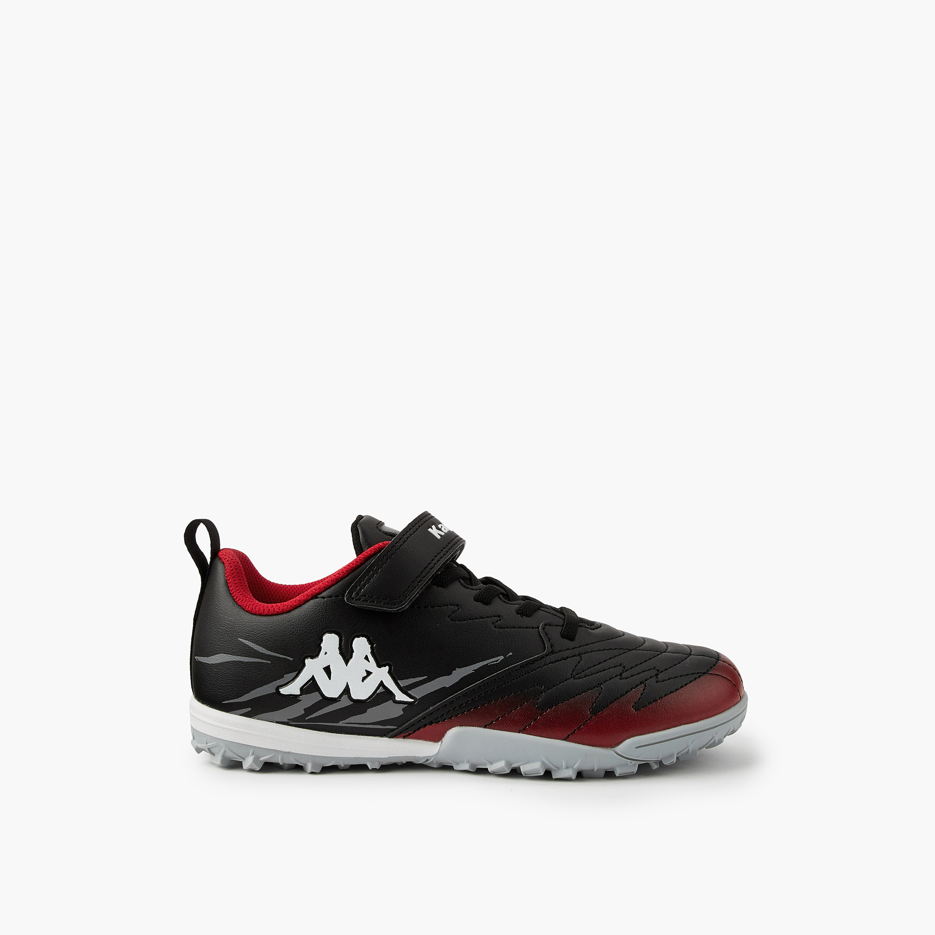 Kappa Kids Hook and Loop Football Turf Shoes with Pull Tab-girls-shoes-sports-image-2