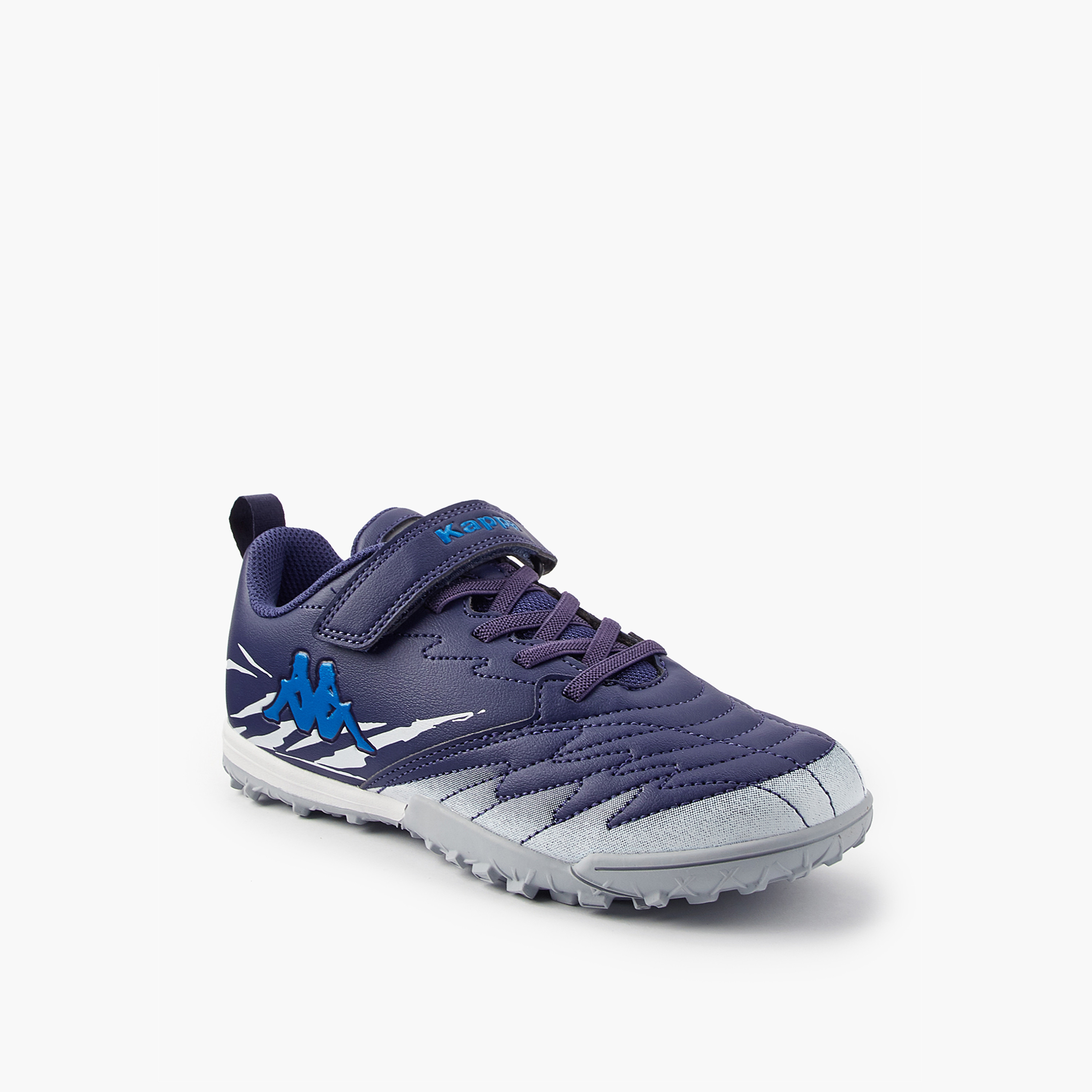 Kappa Kids Hook and Loop Football Turf Shoes with Pull Tab-girls-shoes-sports-image-3