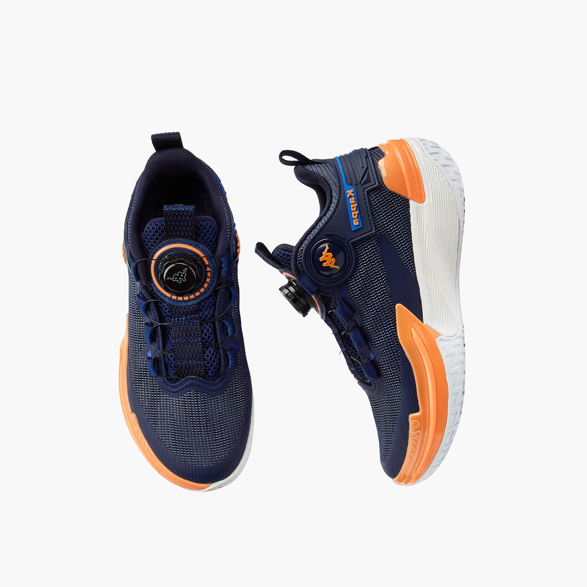 Kappa Boys Rotating Buckle Basketball Shoes--image-1