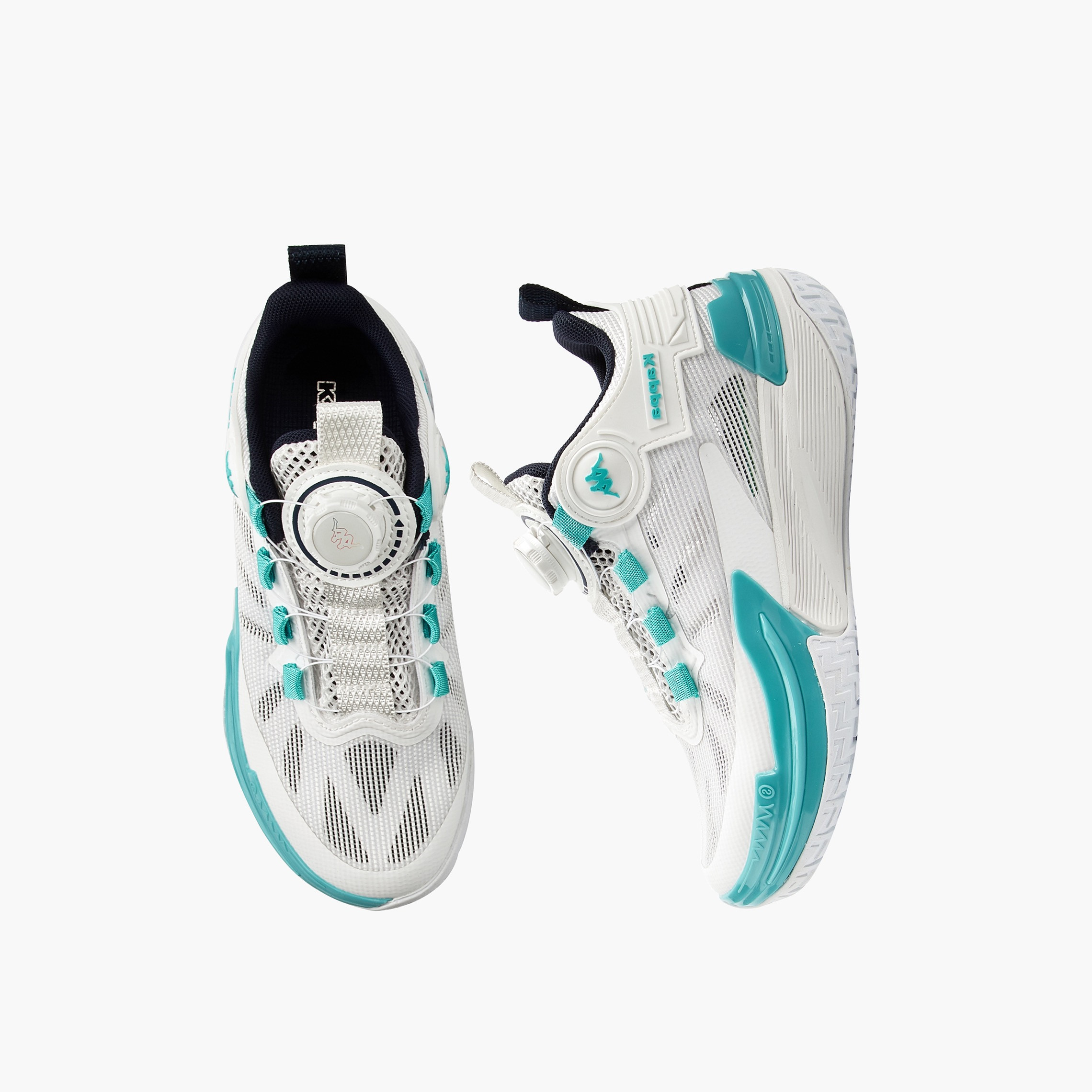 Kappa Girls Hook & Loop Basketball Shoes-girls-shoes-sports-image-1