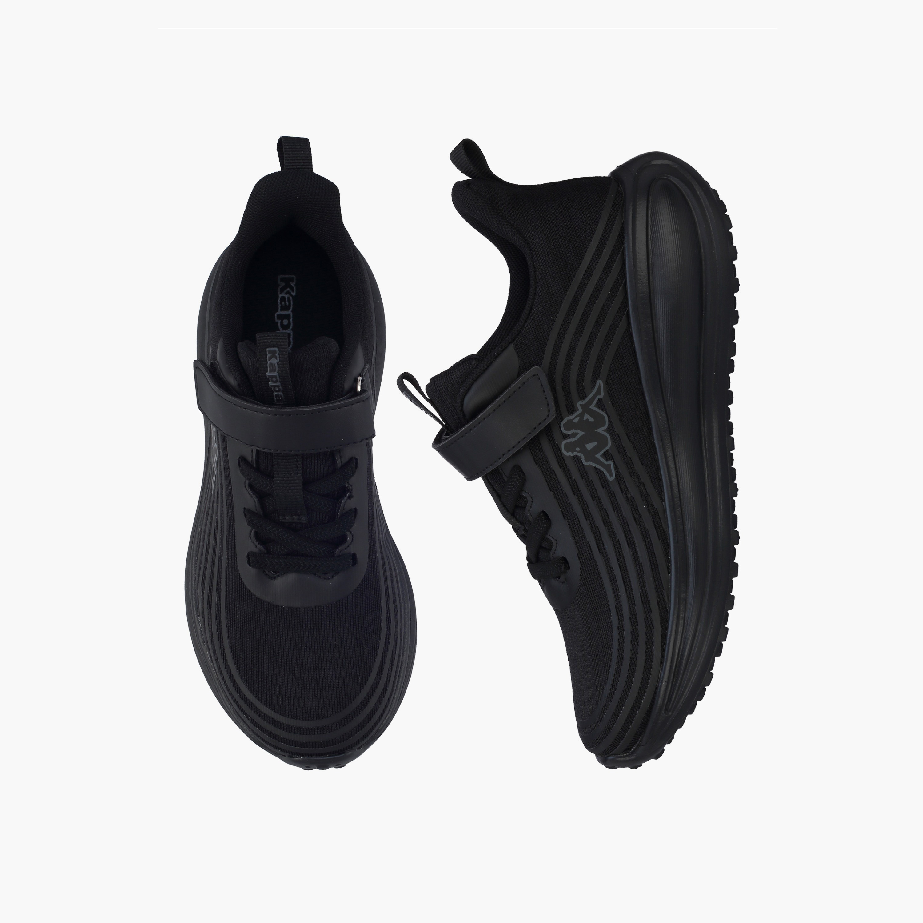 Kappa Girls Hook & Loop Sports Shoes-sports-girls-shoes-image-1