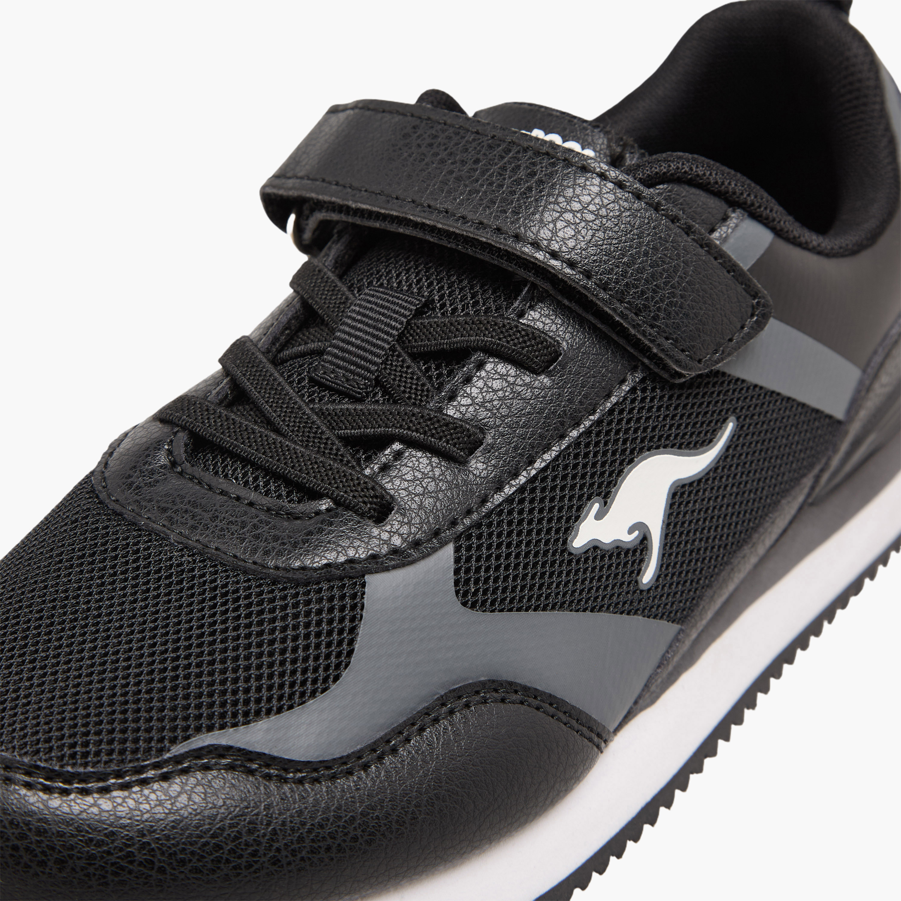 KangaROOS Girls Hook & Loop Sports Shoes-girls-shoes-sneakers-image-4