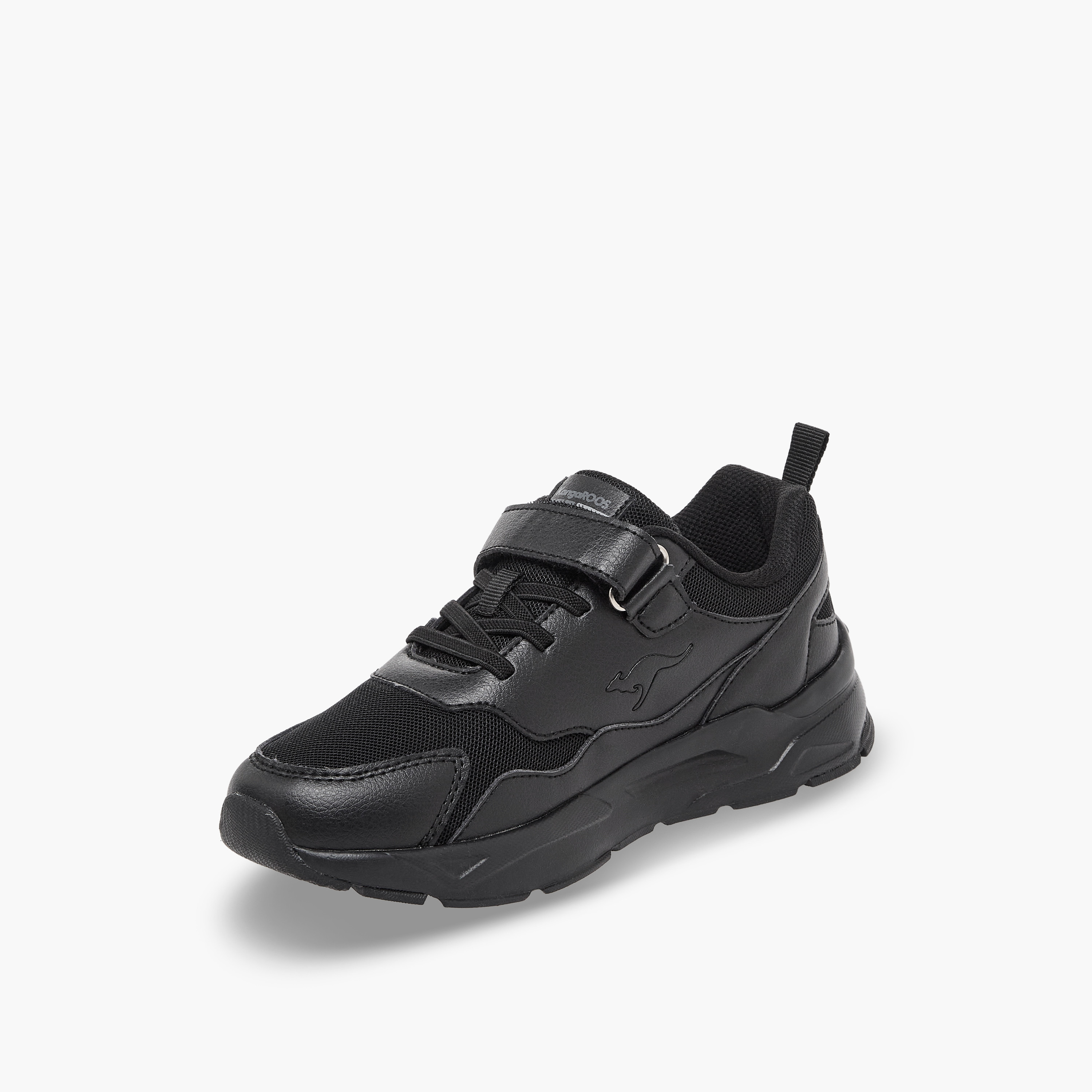 حذاء مدرسي للأطفال بشريط إغلاق لاصق من كانغاروز-sports-boys-shoes-image-4