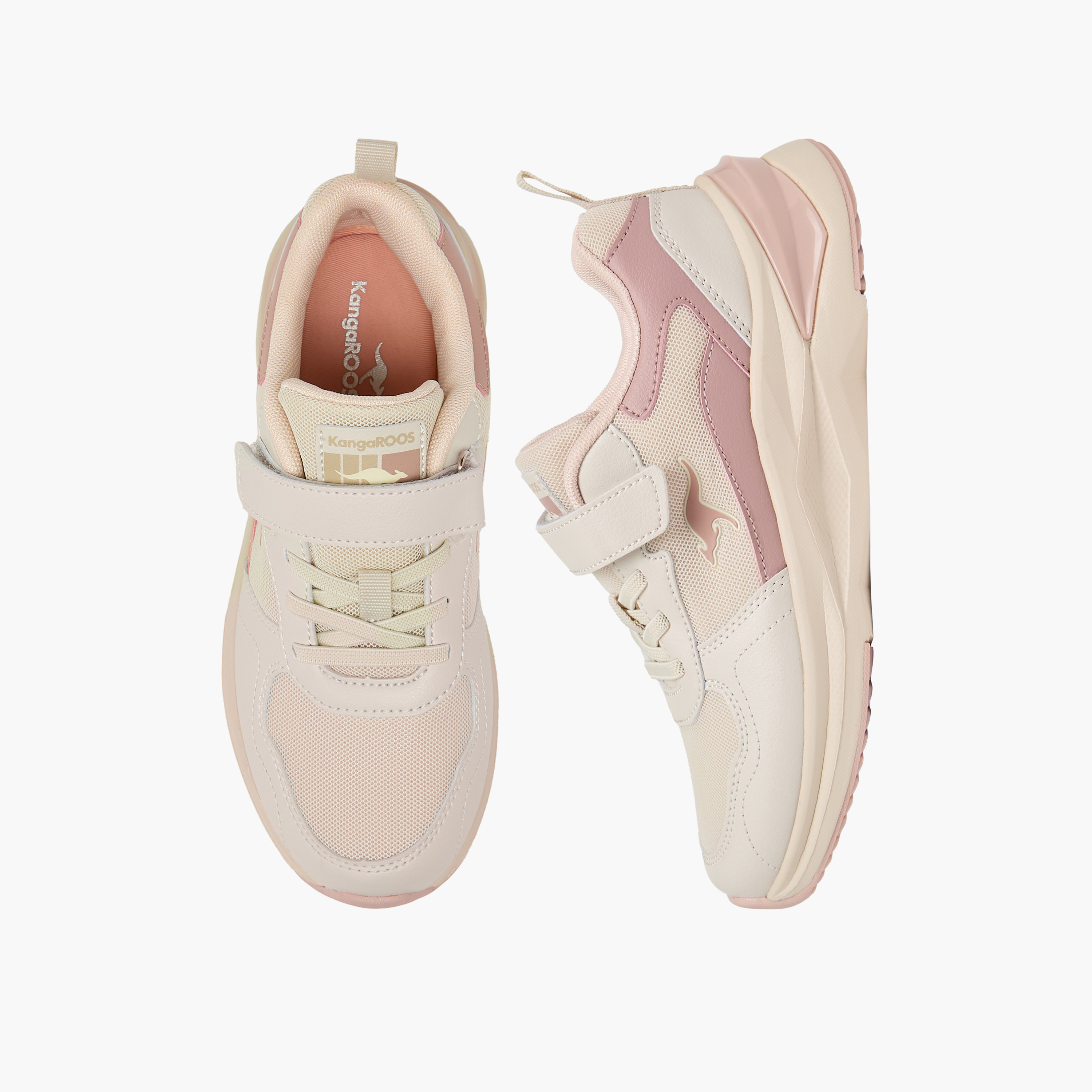 حذاء رياضي بشريط لاصق للفتيات من كانجا روز-girls-shoes-sneakers-image-1