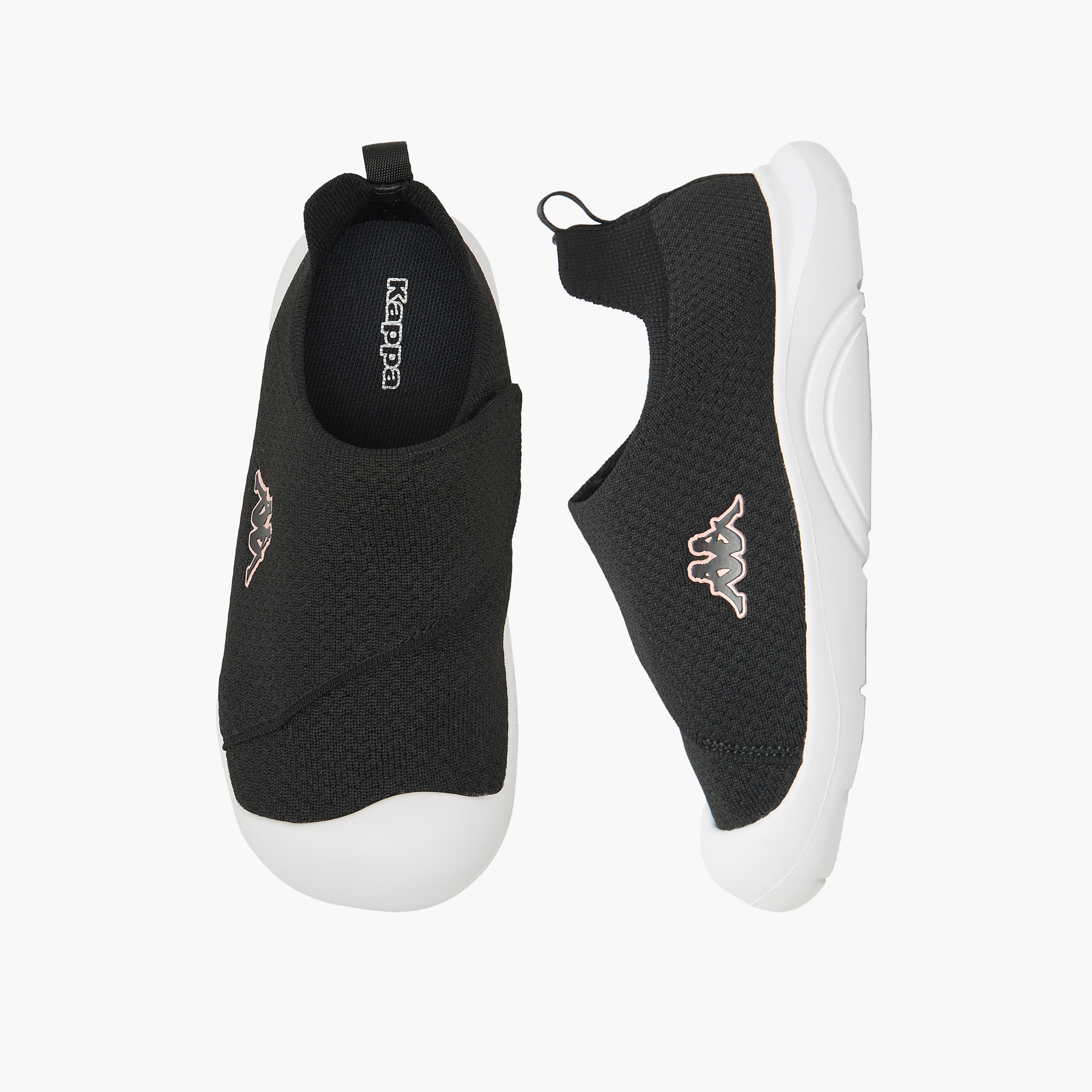 حذاء رياضي سهل الارتداء بطبعات شعار للبنات من كابا-girls-shoes-sports-image-1