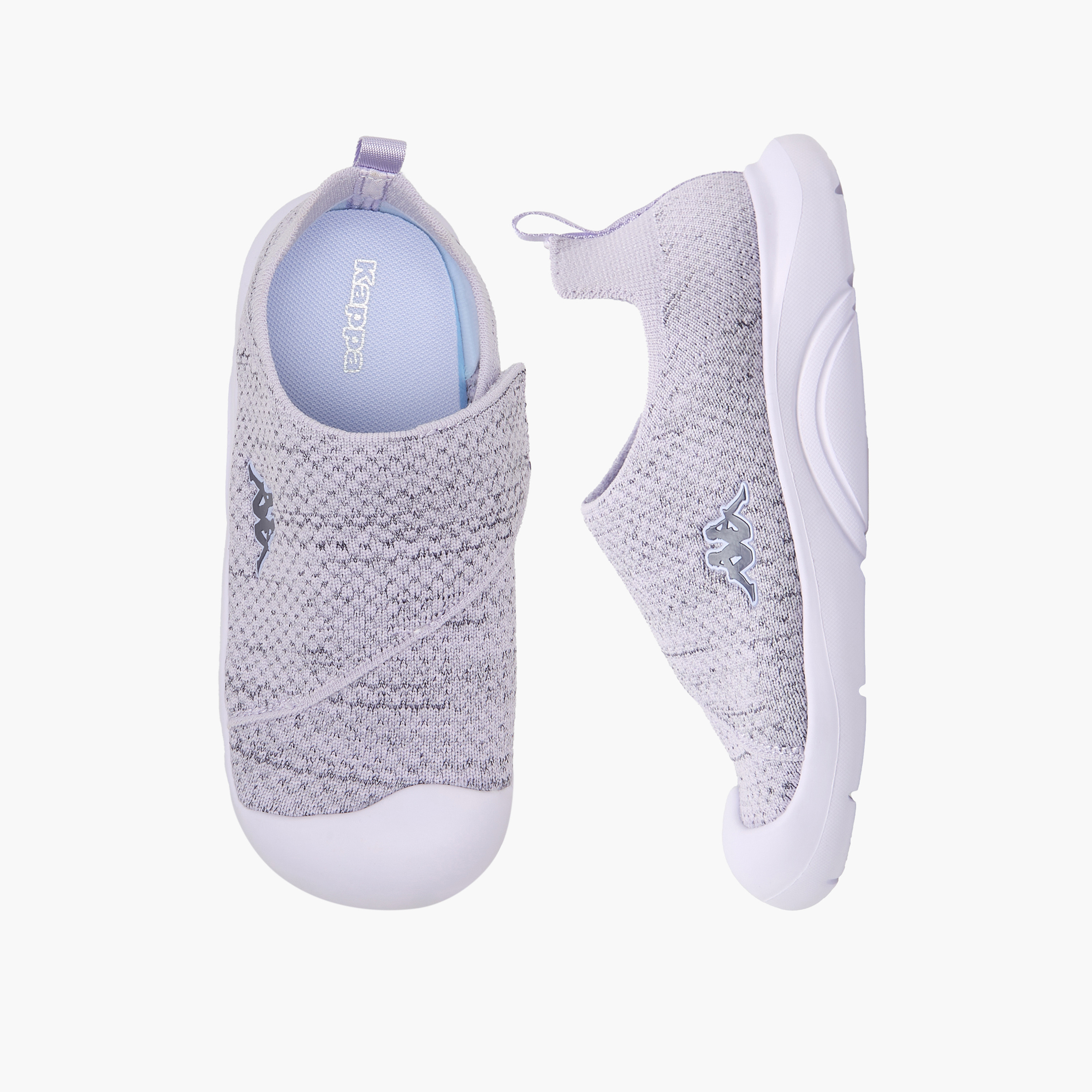 Kappa Girls Logo Print Slip-On Sports Shoes-girls-shoes-sports-image-1
