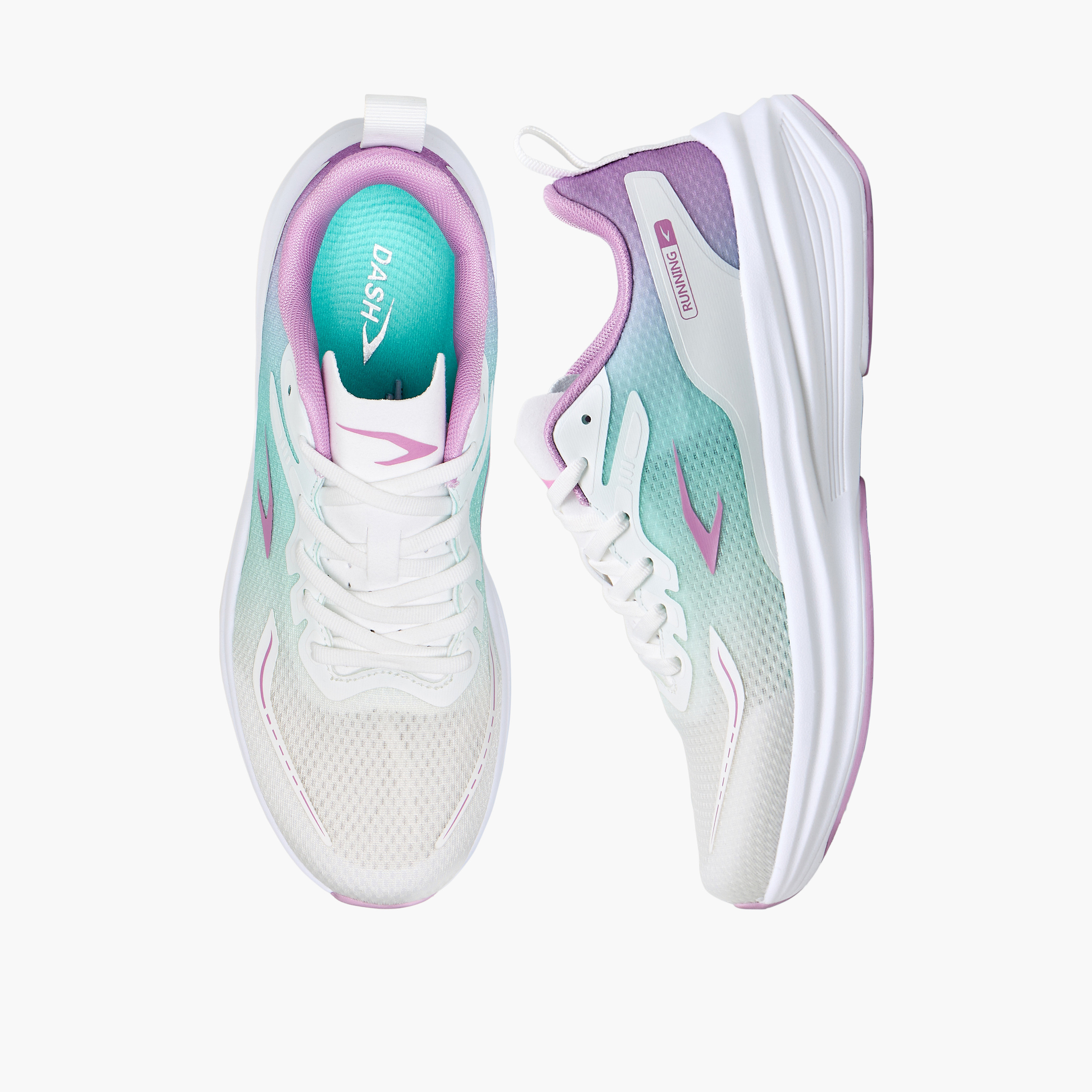 حذاء رياضي بلون متدرج ورباط إغلاق للنساء من داش-sports-women-shoes-image-1
