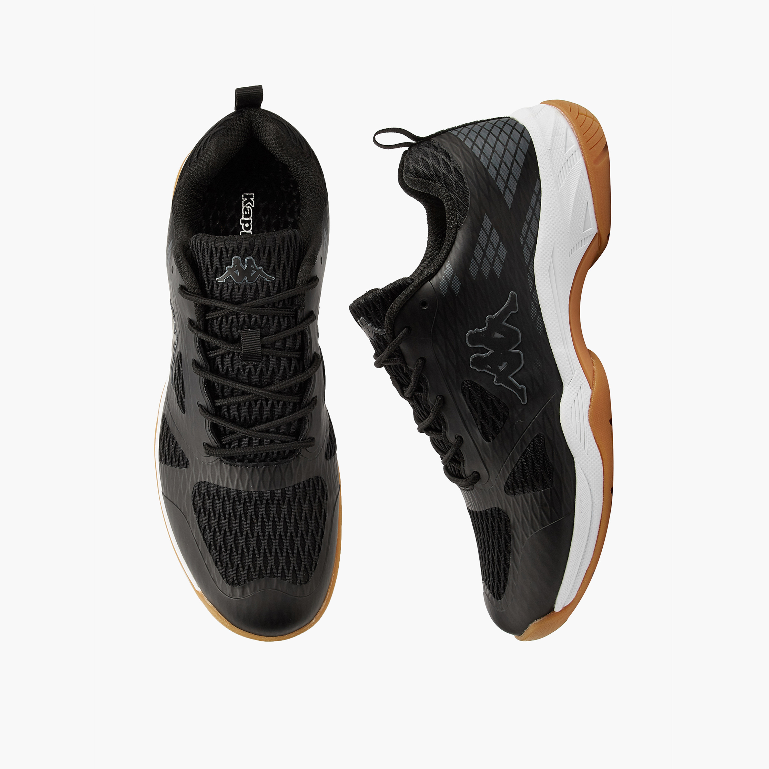 Kappa Men's Lace-Up Badminton Shoes-men-shoes-sports-image-1