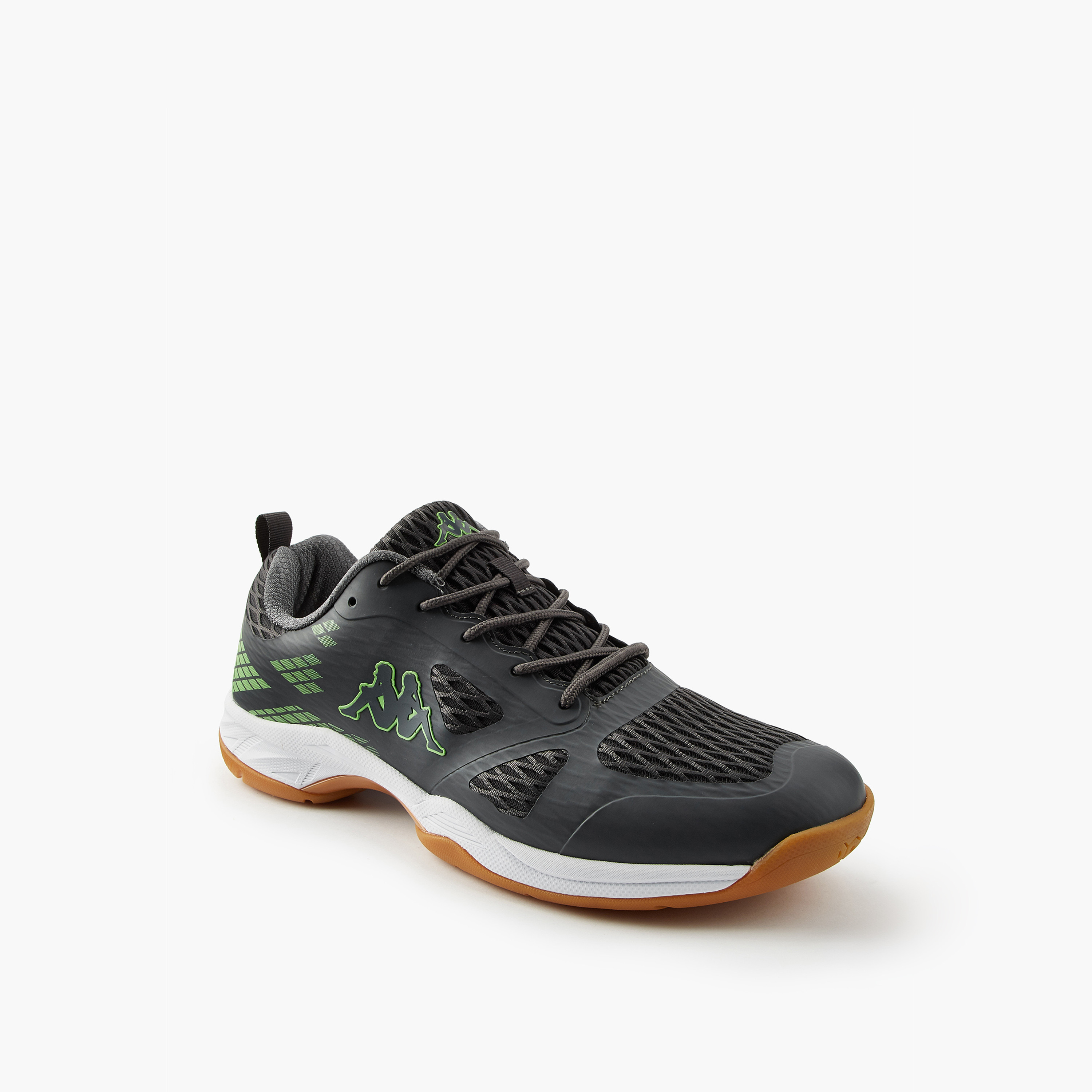 Kappa Men's Lace-Up Badminton Shoes-men-shoes-sports-image-3
