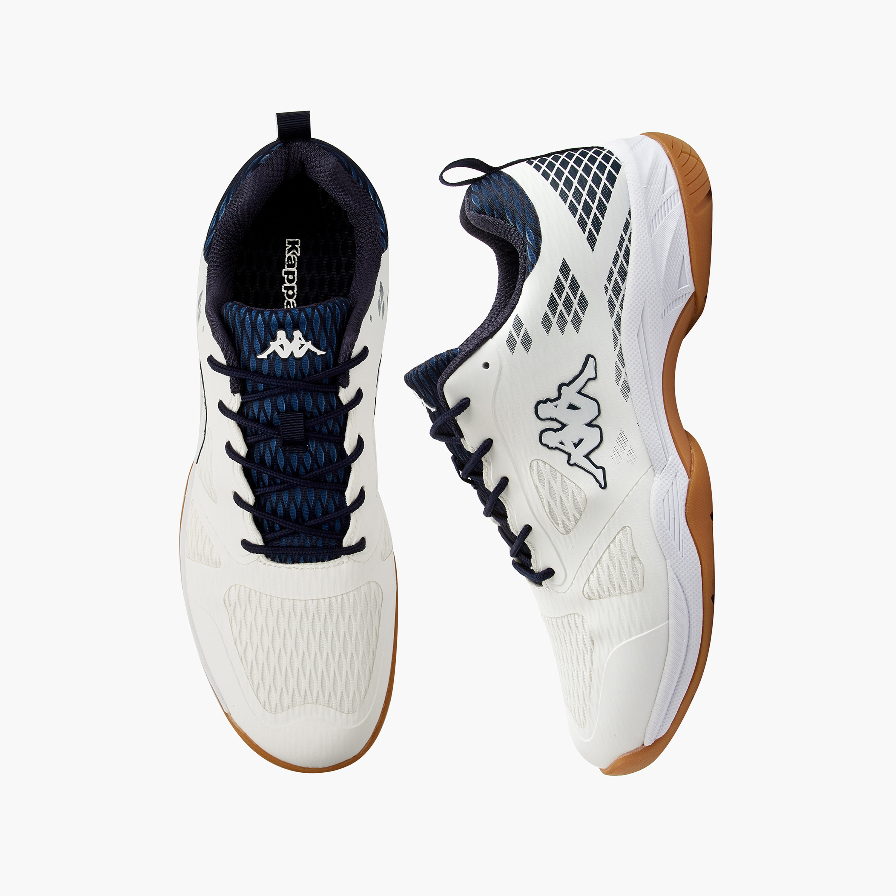 Kappa Men's Lace-Up Badminton Shoes-men-shoes-sports-image-1