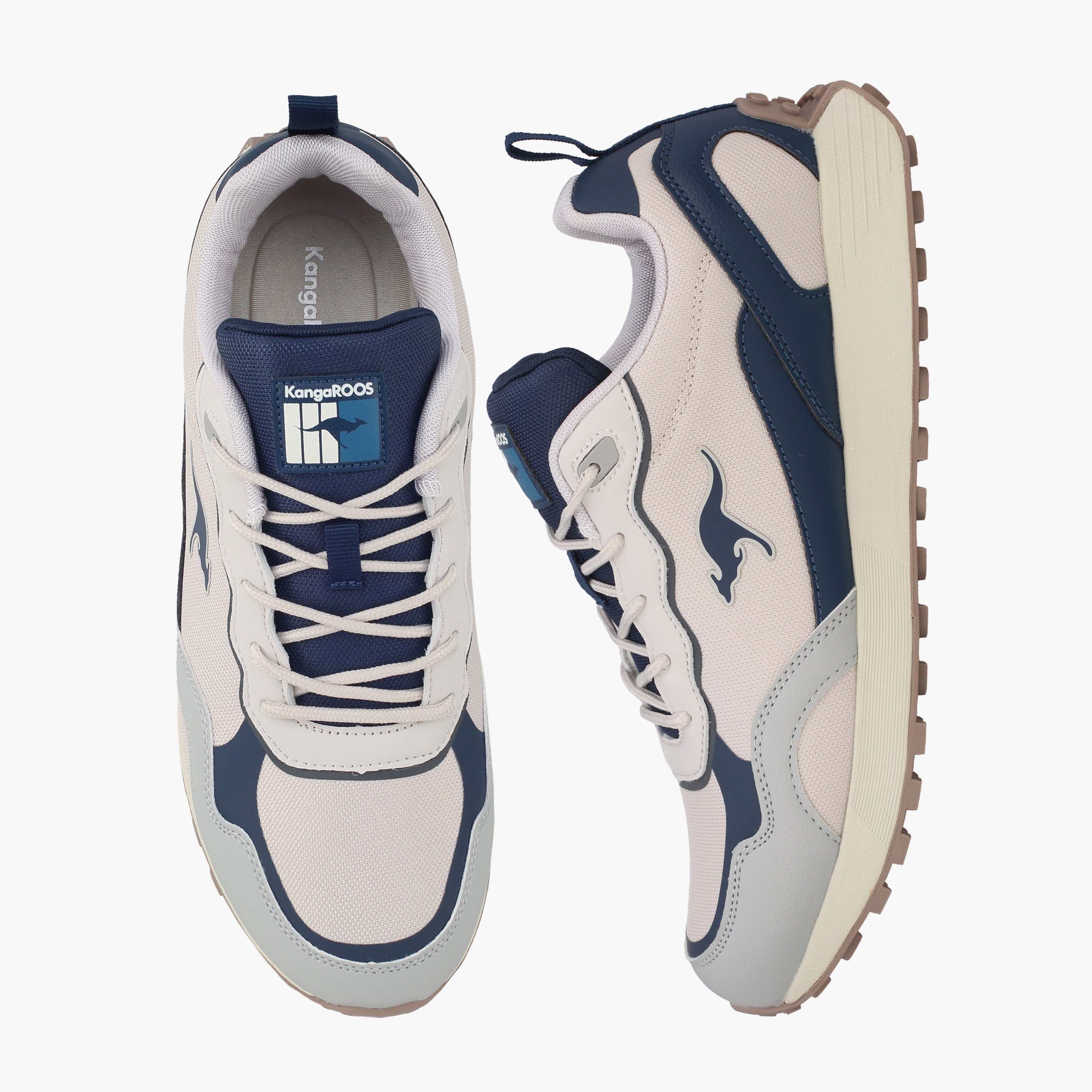 حذاء رياضي برباط للرجال من كانجارووز-men-shoes-sneakers-image-1