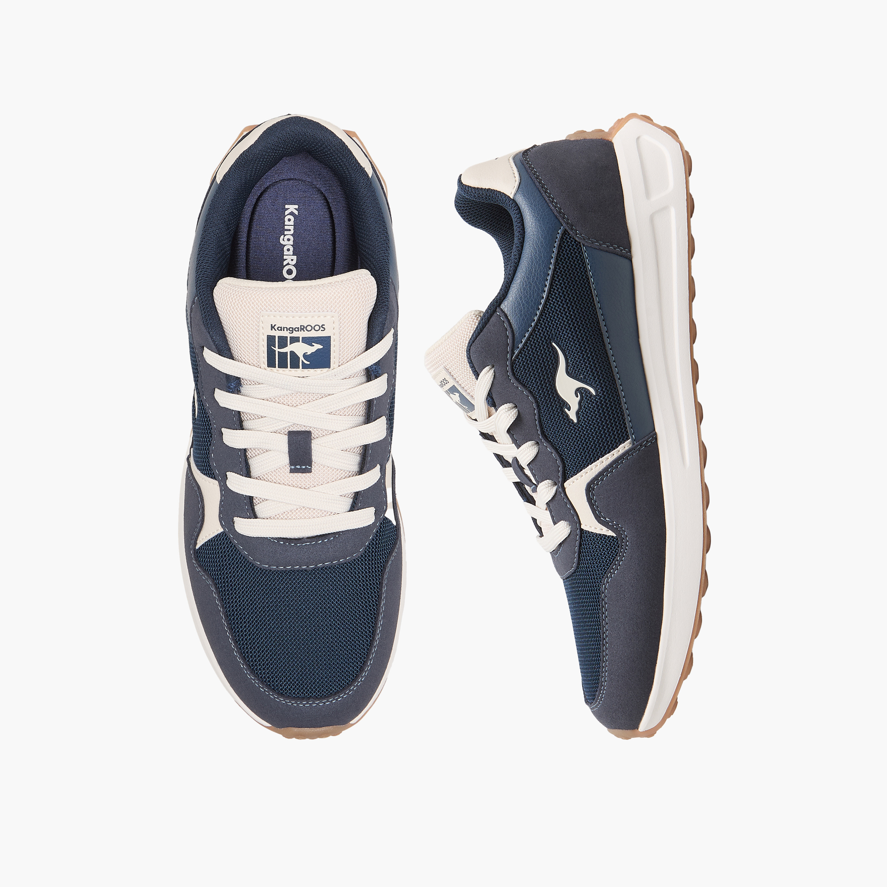 حذاء رياضي للرجال برباط من كانجا روز-men-shoes-sneakers-image-1