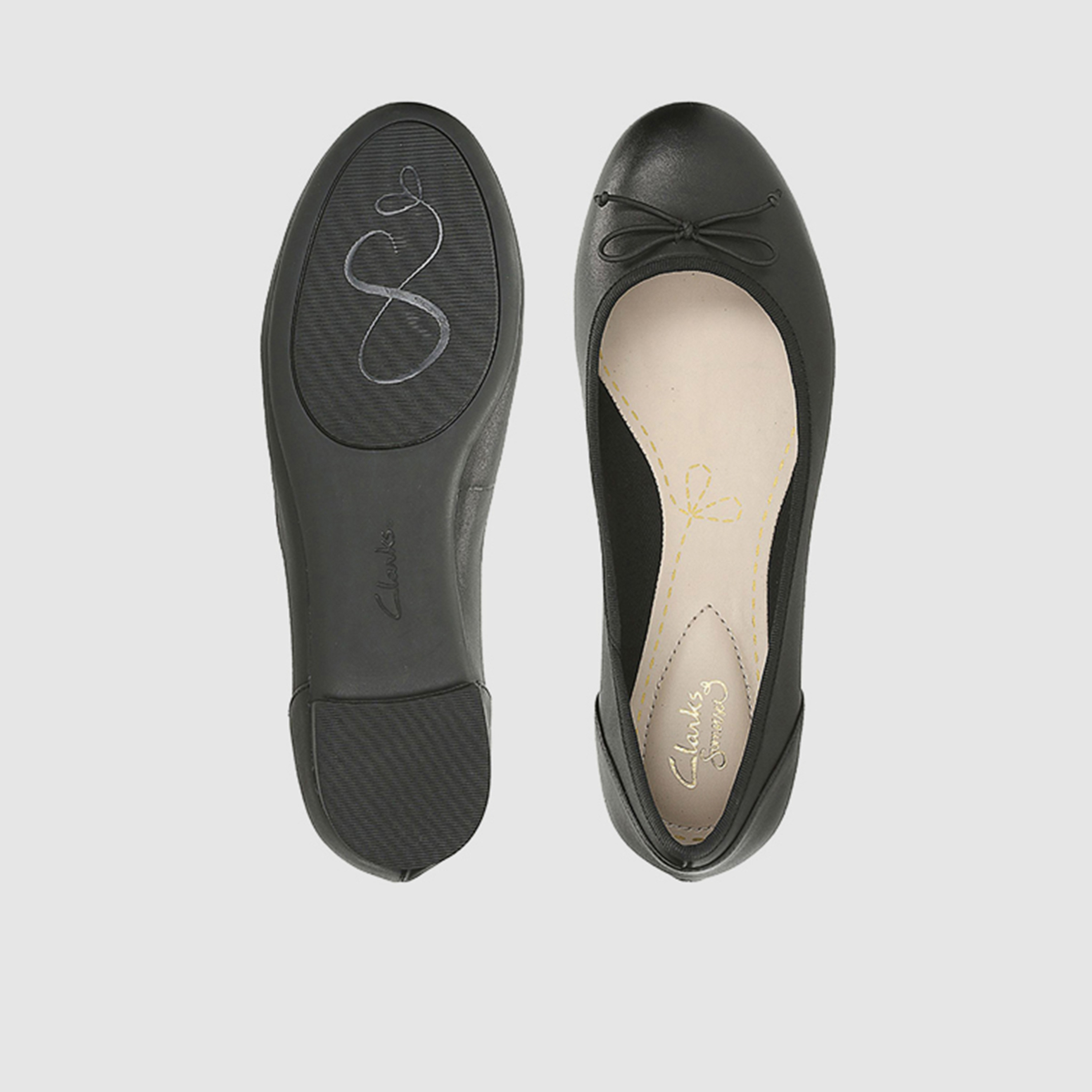Clarks Women's Slip-On Couture Bloom Flat Round Toe Ballerinas | 26115485-women-shoes-ballerinas-image-4