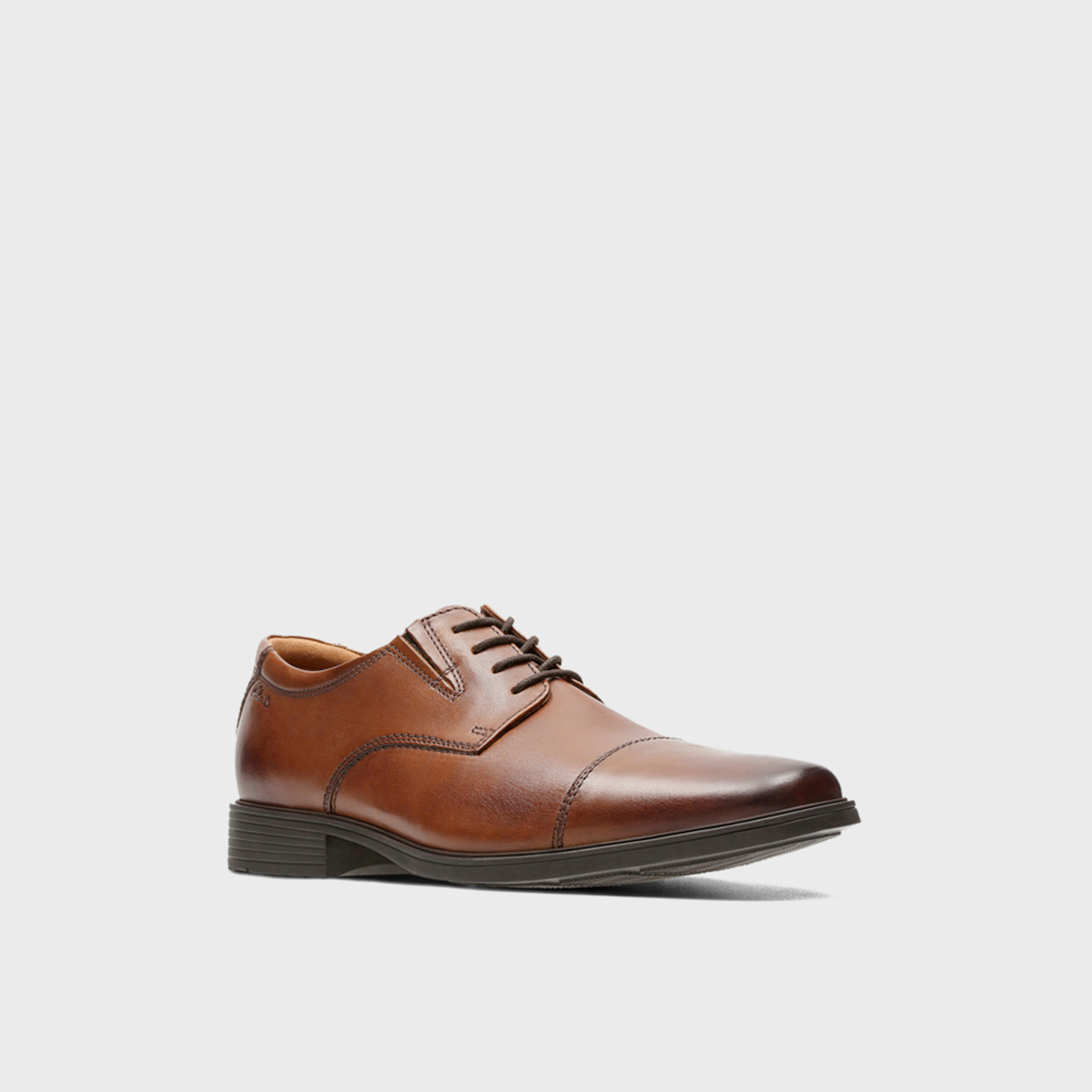 Clarks Men's Lace-Up Tilden Cap Derby Shoes | 26130096-men-shoes-formalshoes-image-1