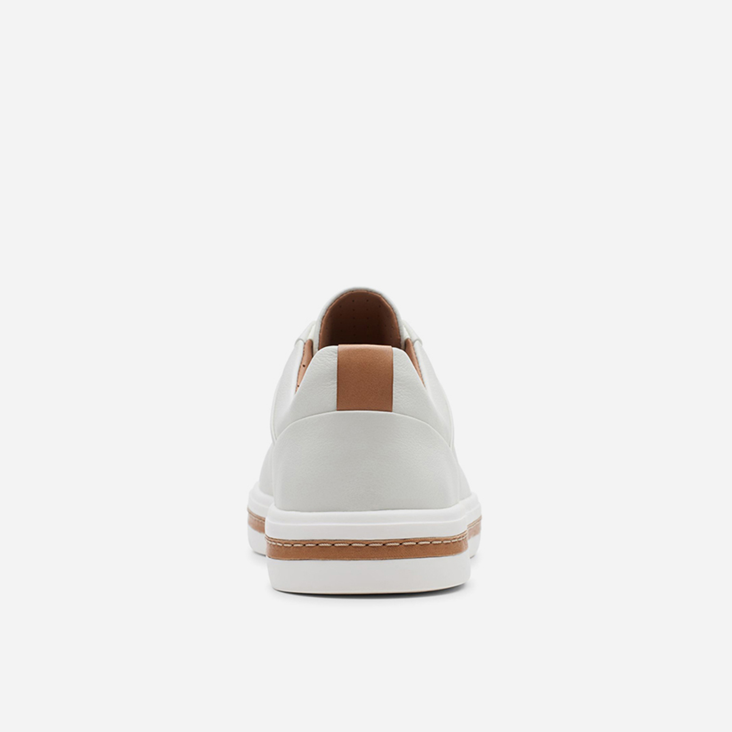 Clarks Women's Leather Lace-Up Low-Ankle Sneakers | 26140168-women-shoes-sneakers-image-3