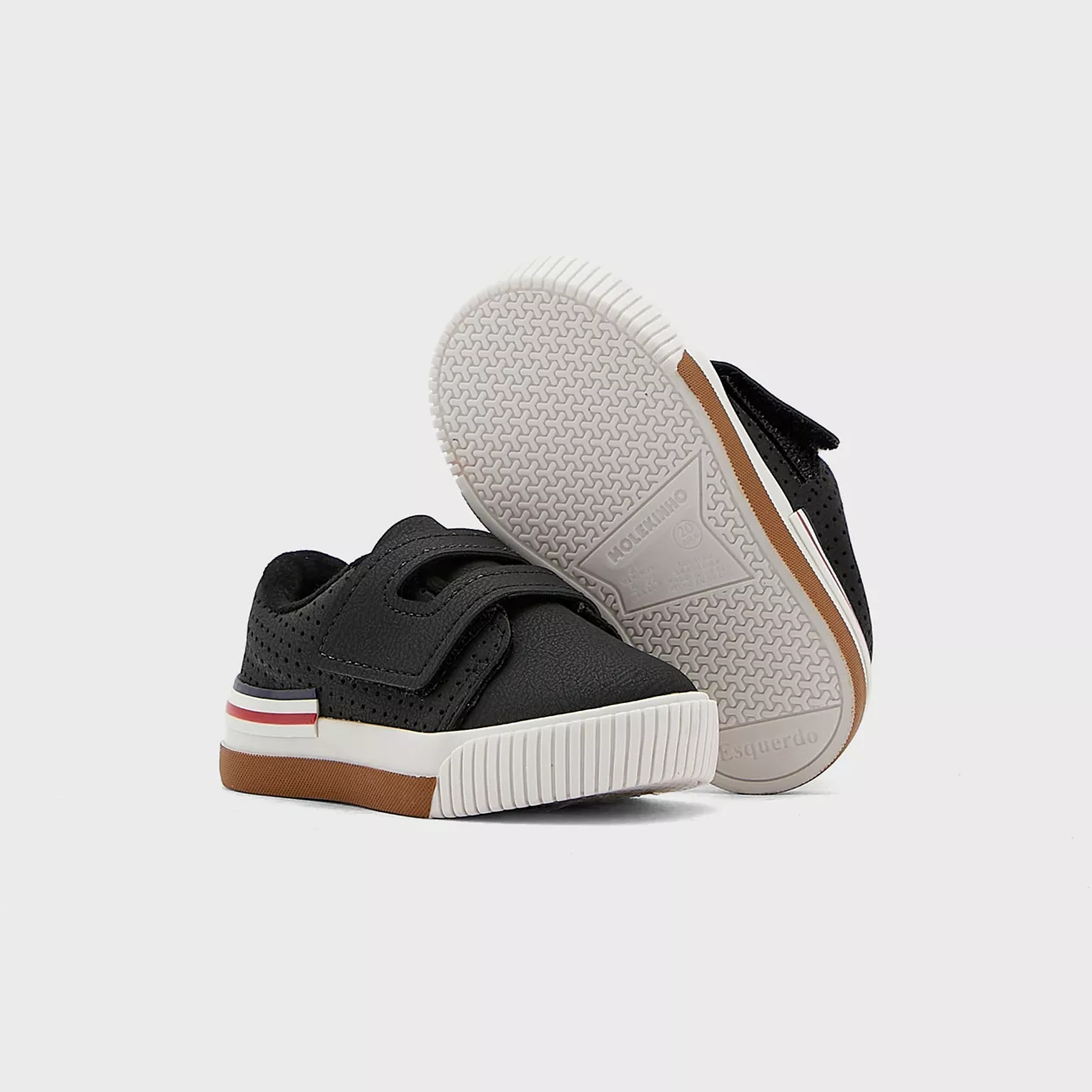 Molekinho by Geoomnii Kids Perforated Sneakers with Velcro Fastening | 2615-101-14611       -boys-shoes-sneakers-image-3