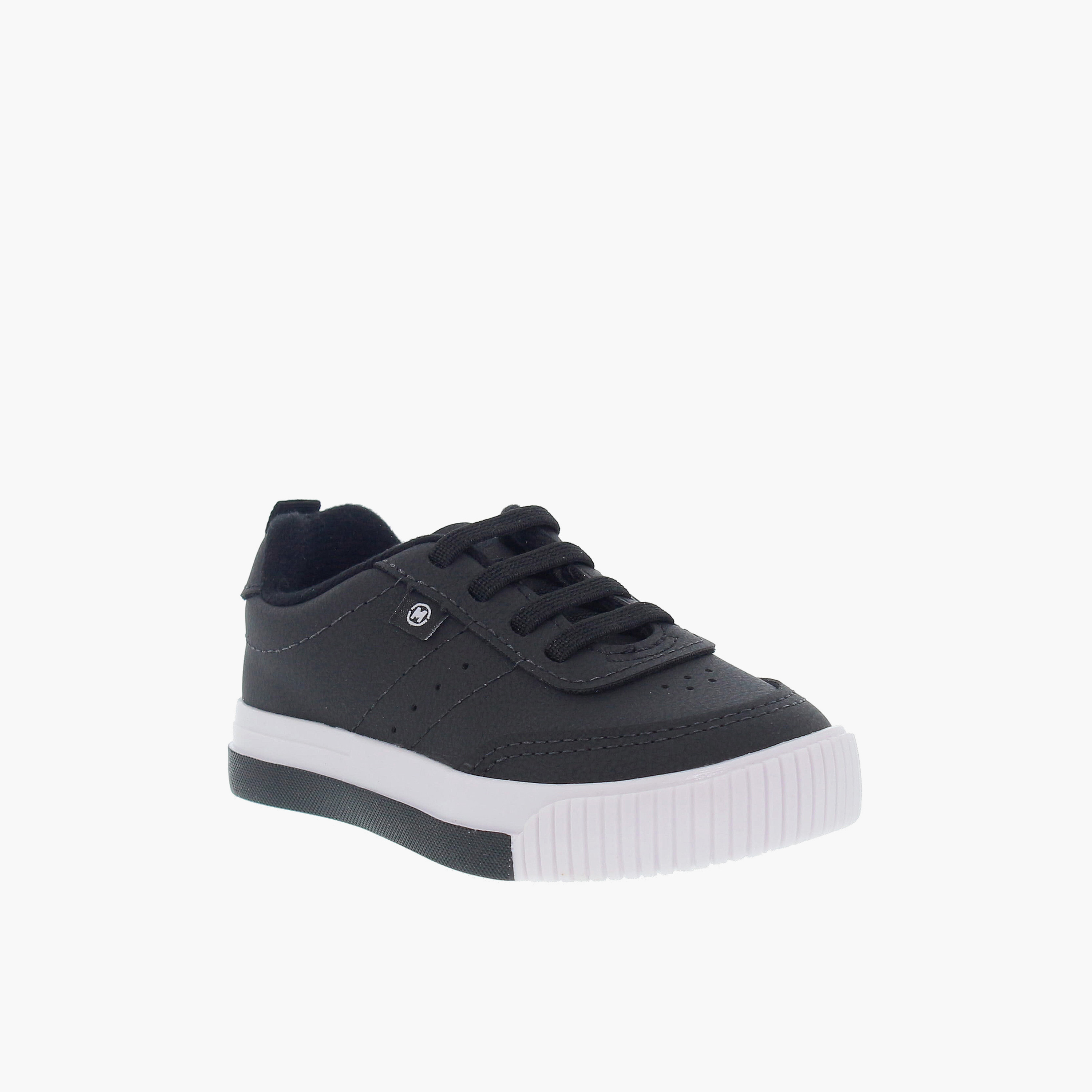Molekinho by Geoomnii Baby Boy Lace-Up Anthony Ankle Sneakers | 2615-226-13958-15745       -baby-boys-shoes-closedshoes-image-1