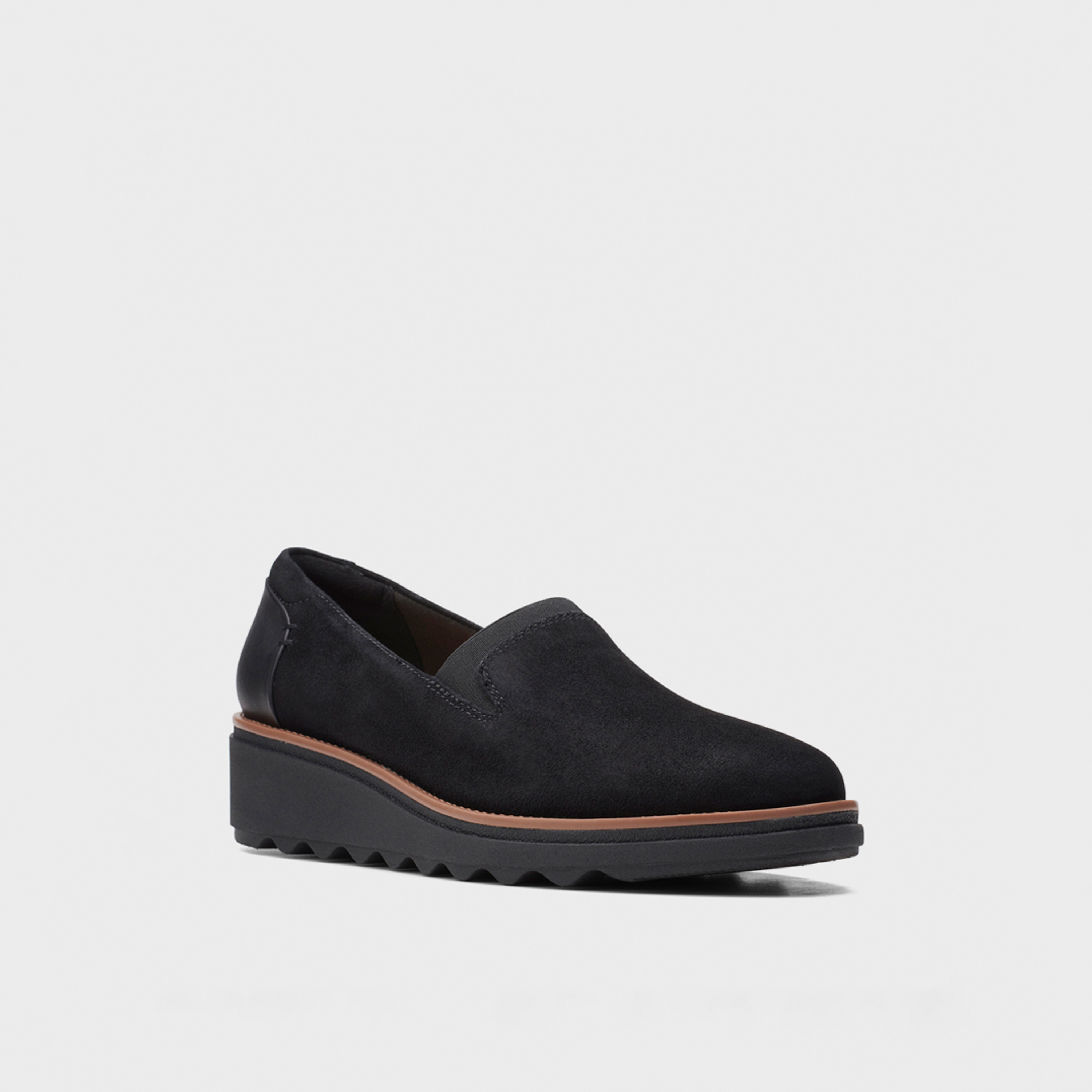 Clarks Womens Slip-On Sharon Dolly Wedge Loafers | 26155819-women-shoes-loafersandmoccasins-image-1