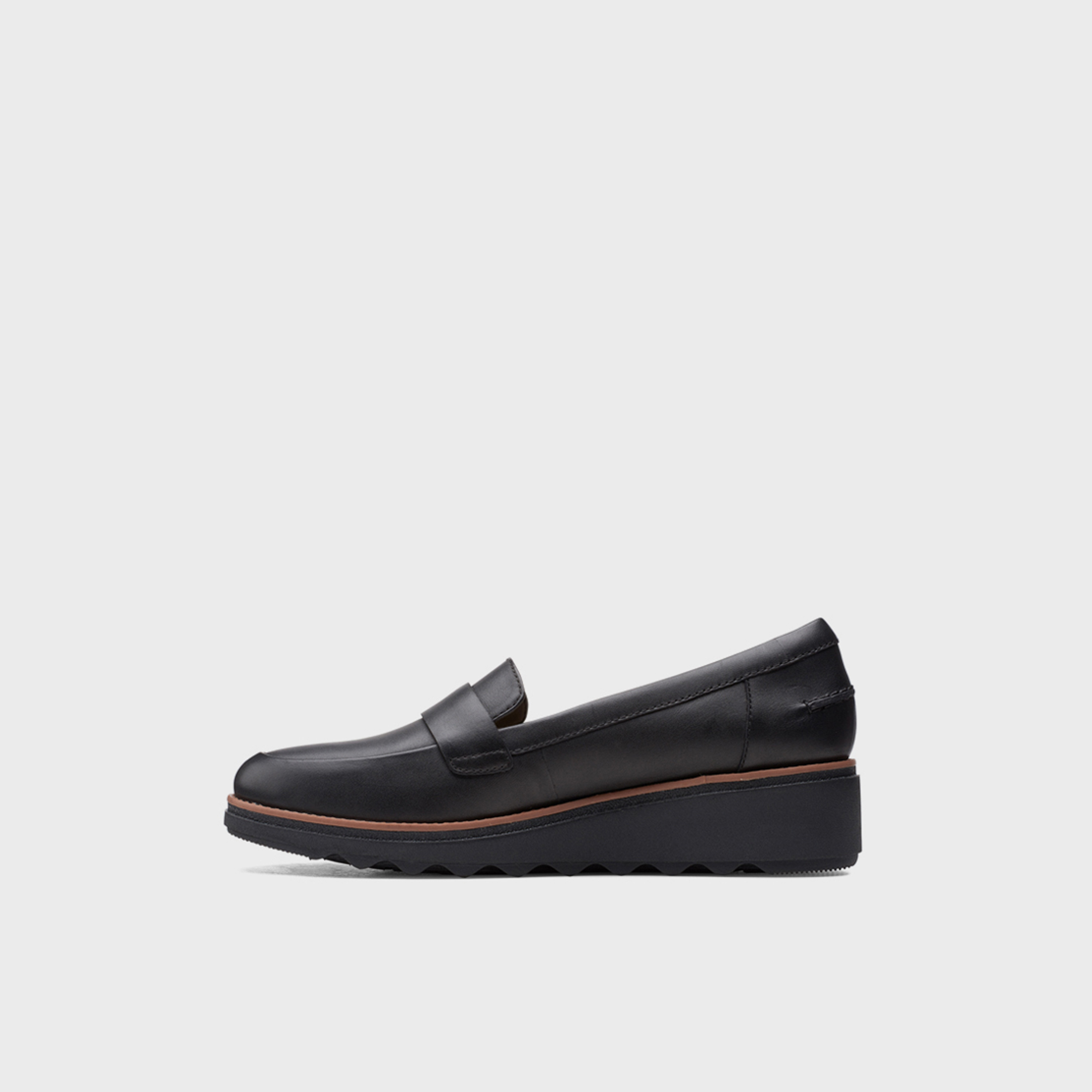 أحذية كلاركس النسائية سهلة الارتداء شارون غرايسي ذات الكعب العريض | 26156816-women-shoes-loafersandmoccasins-image-5