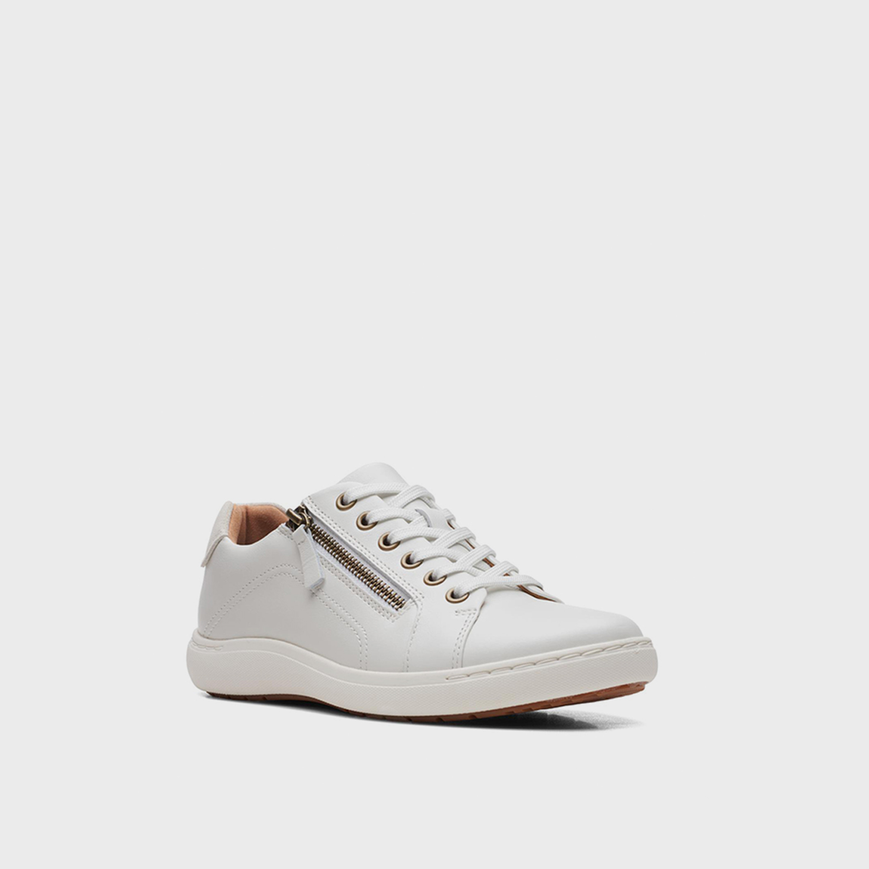 كلاركس -  حذاء رياضية نسائي منخفضة الساق برباط  نالي ليس مسطح | 26165001-women-shoes-sneakers-image-1