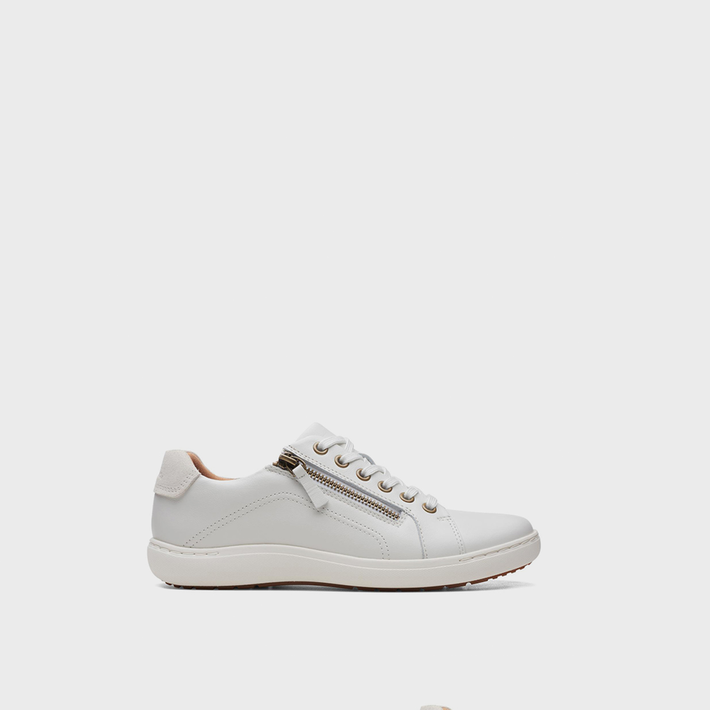 Clarks Womens Lace-Up Nalle Lace Flat Low Ankle Sneakers | 26165001-women-shoes-sneakers-image-2