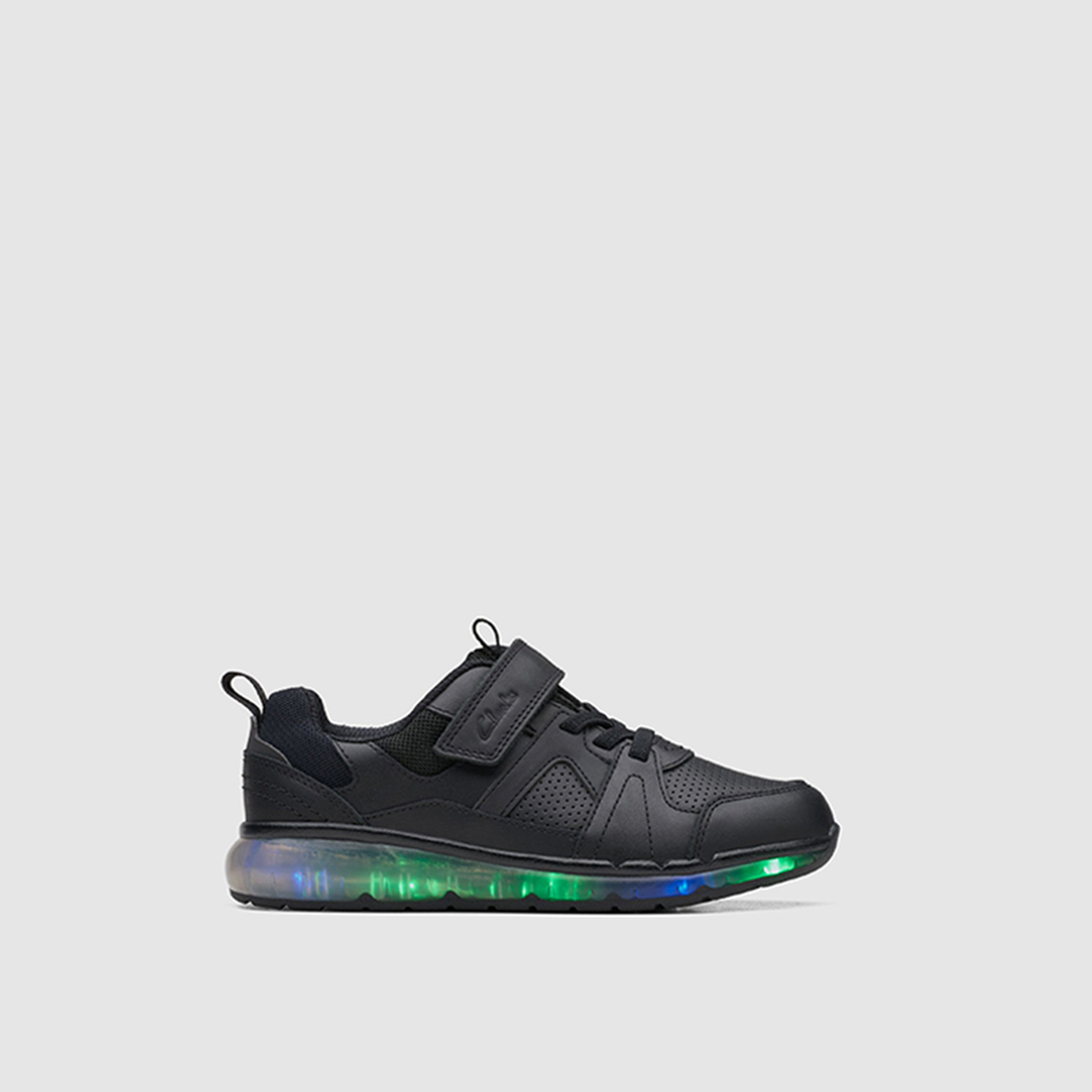 Clarks Kid's Hook & Loop Spark Beam Sneakers | 26167922-girls-shoes-sneakers-image-2