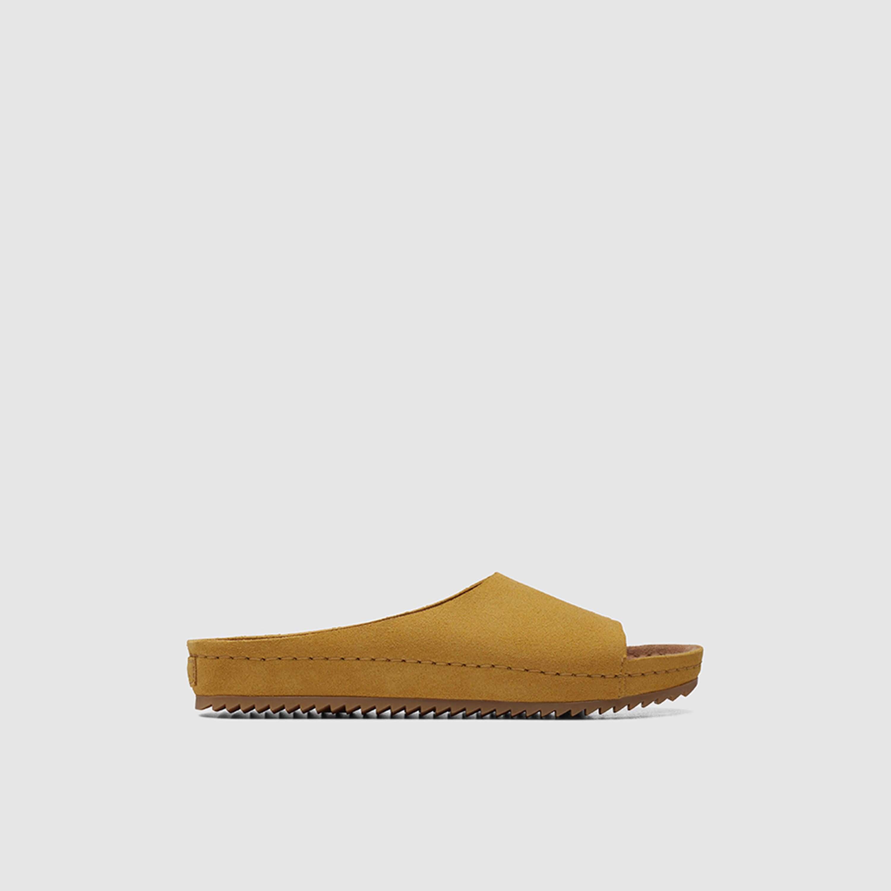 Clarks Women's Slip-On BrookleighFlow Slide Flat Sandals | 26170417-women-shoes-sandals-flats-image-3