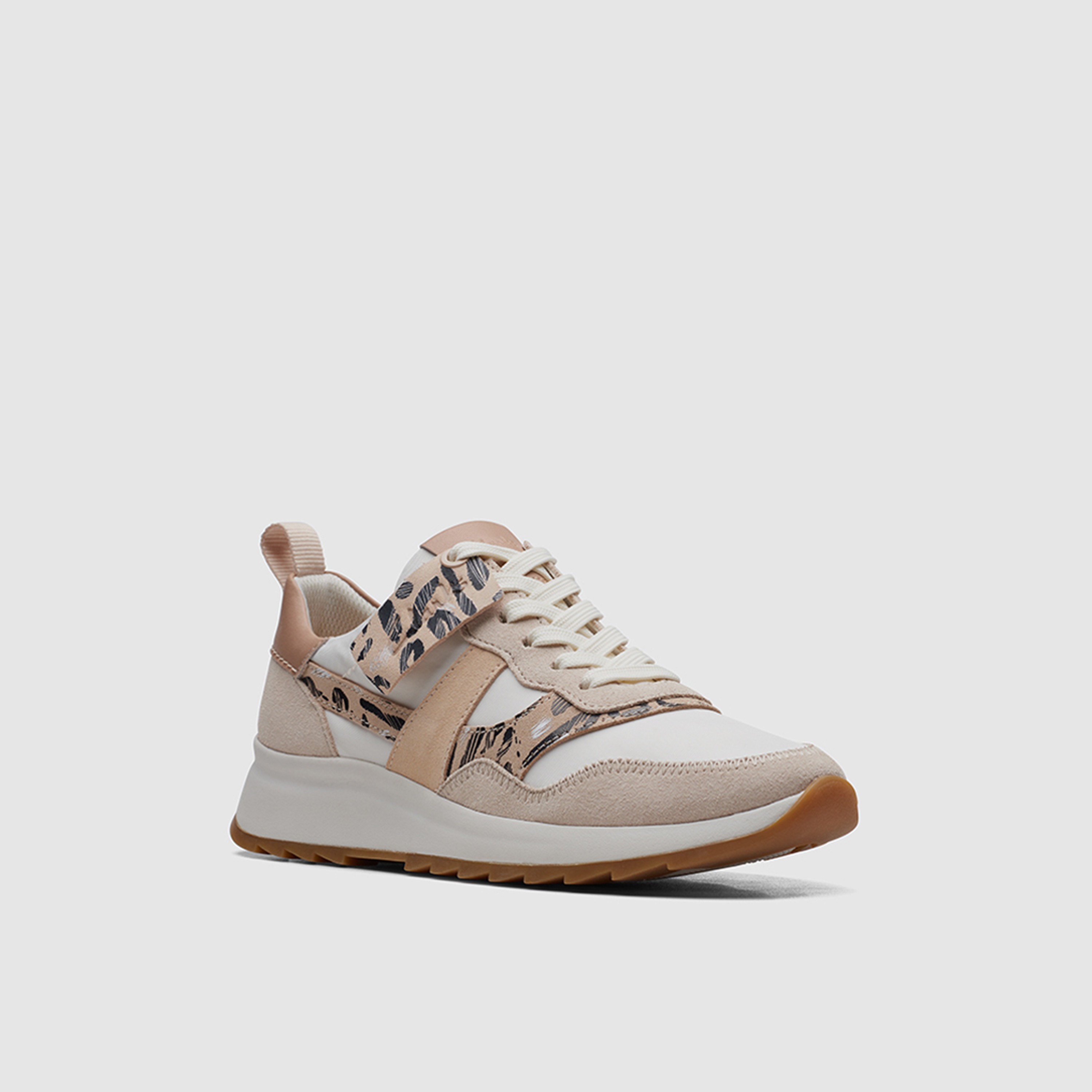Clarks Women's Lace-Up DashLite Jazz Low-Ankle Flat Sneakers | 26170429-women-shoes-sneakers-image-1