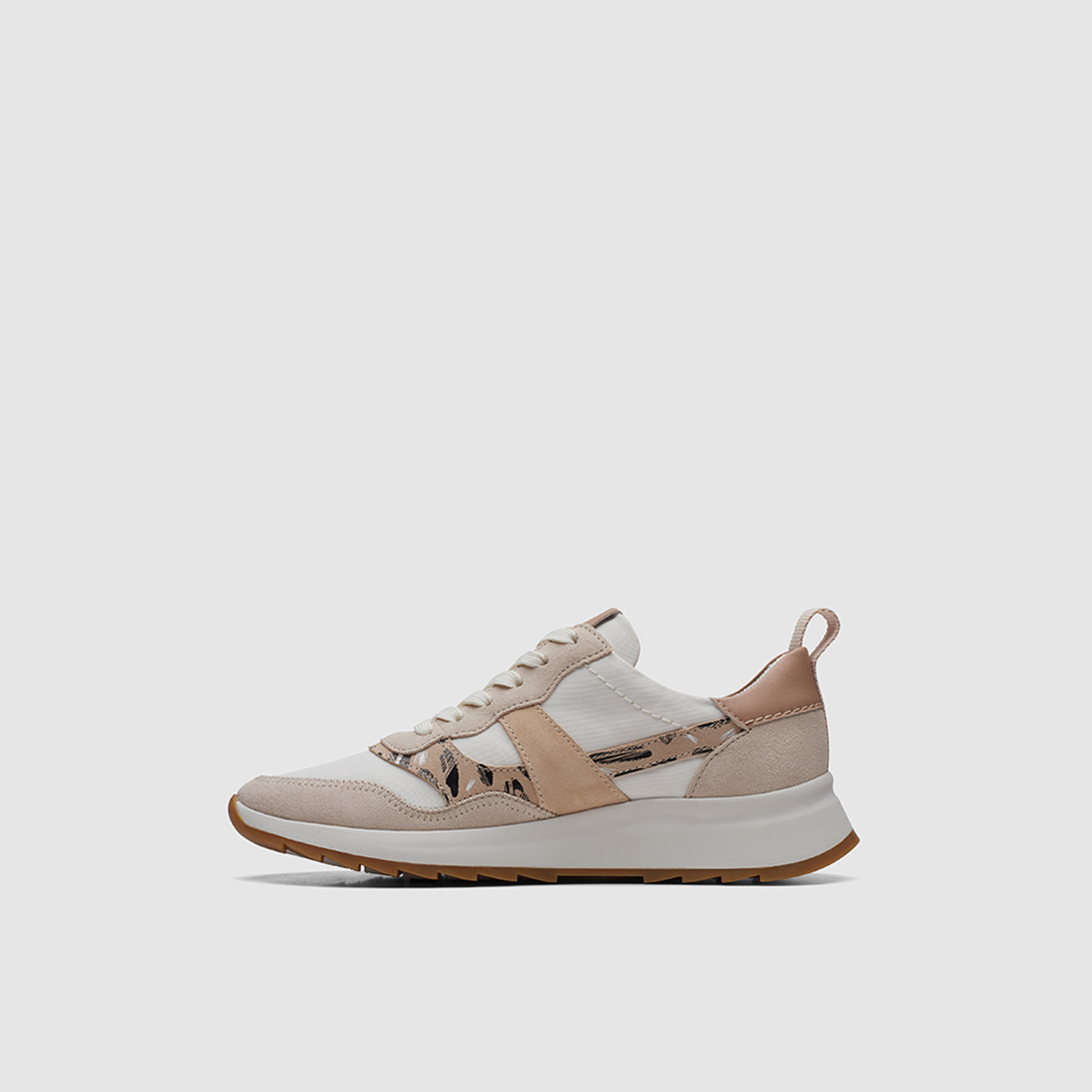 Clarks Women's Lace-Up DashLite Jazz Low-Ankle Flat Sneakers | 26170429-women-shoes-sneakers-image-2