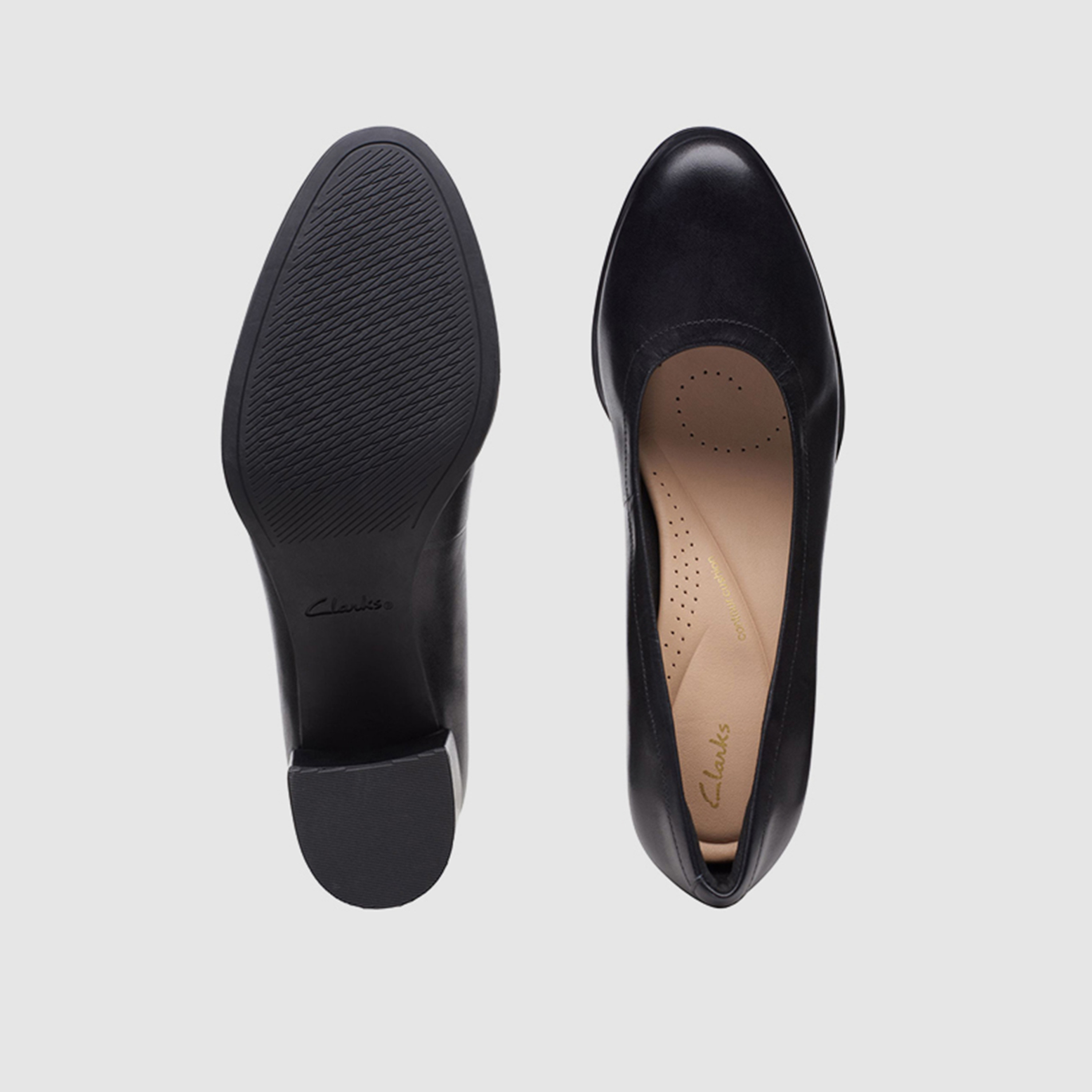 كلاركس- حذاء للنساء كعب سميك سهل الارتداء  | 26170964-women-shoes-heels-image-4