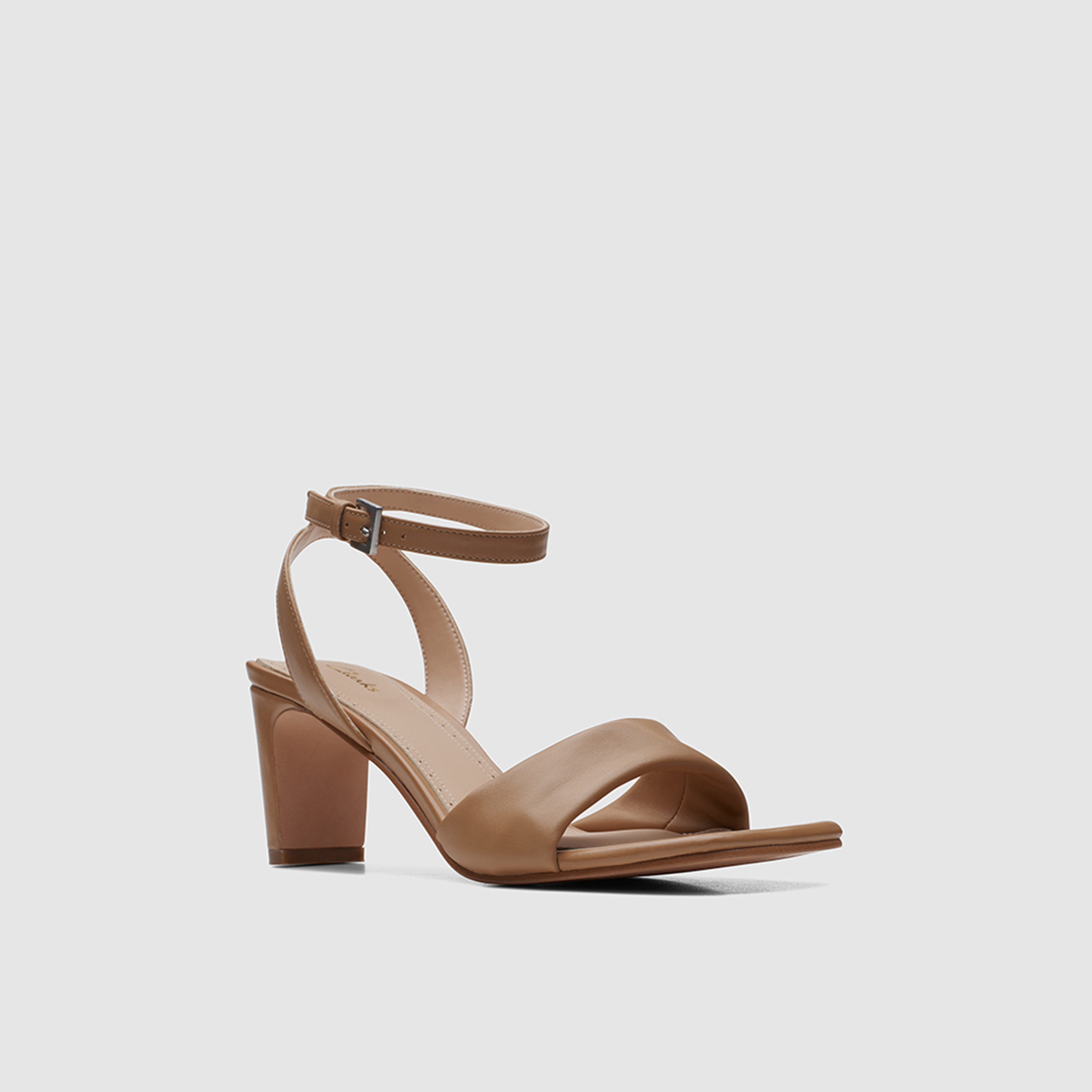 Clarks Women's Buckle Strap Seren65 Block Heels | 26171055-women-shoes-sandals-heeled-image-1