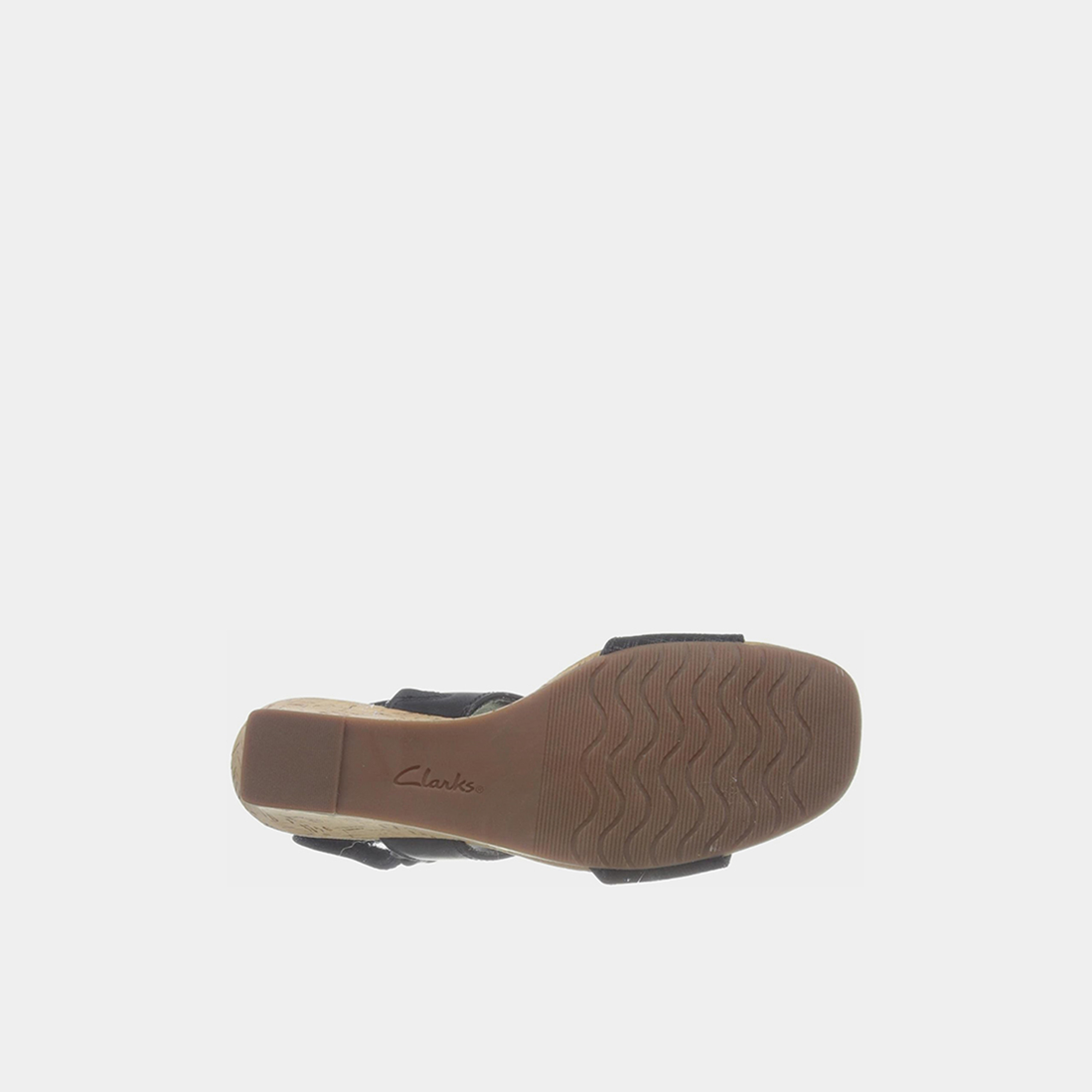 Clarks Women's Hook & Loop Kyarra Faye Wedges | 26171237-women-shoes-sandals-heeled-image-4