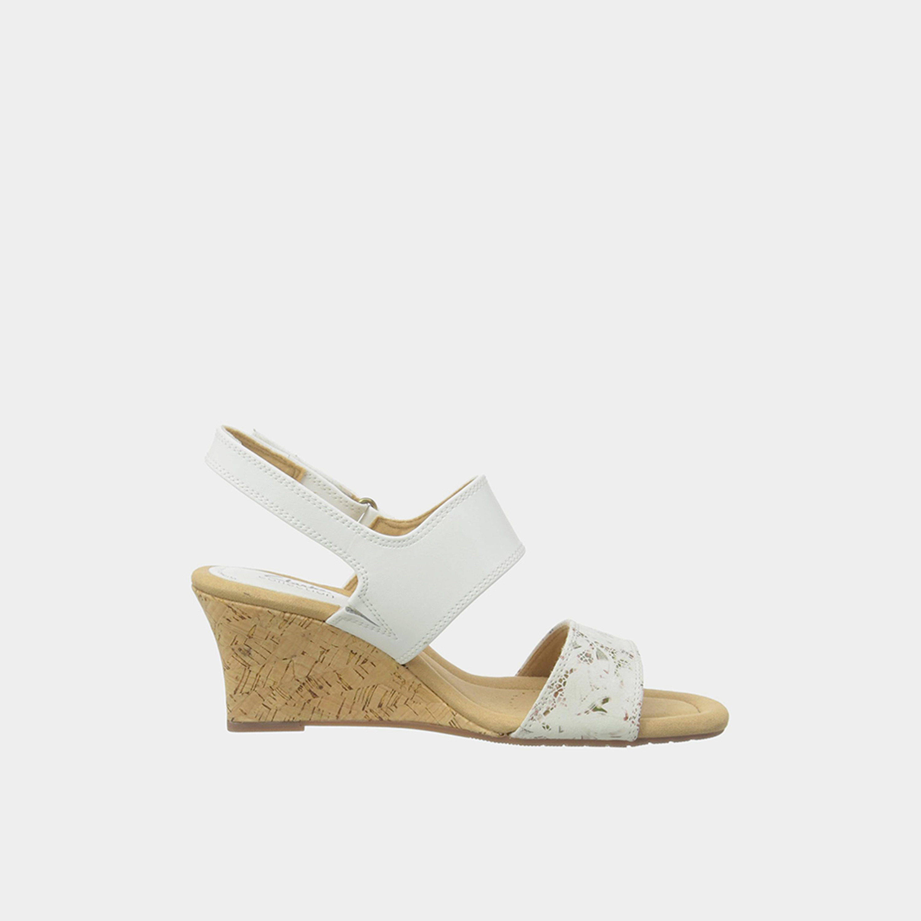 Clarks Women's Hook & Loop Kyarra Faye Wedges | 26171238-women-shoes-sandals-heeled-image-2