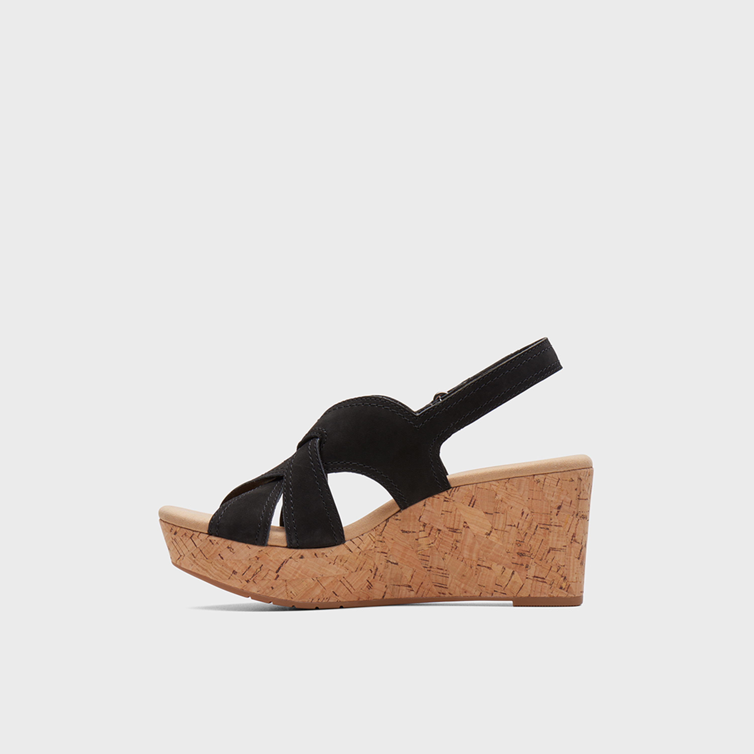 Clarks Women's Hook & Loop Rose Erin Wedges | 26171307-women-shoes-sandals-heeled-image-2