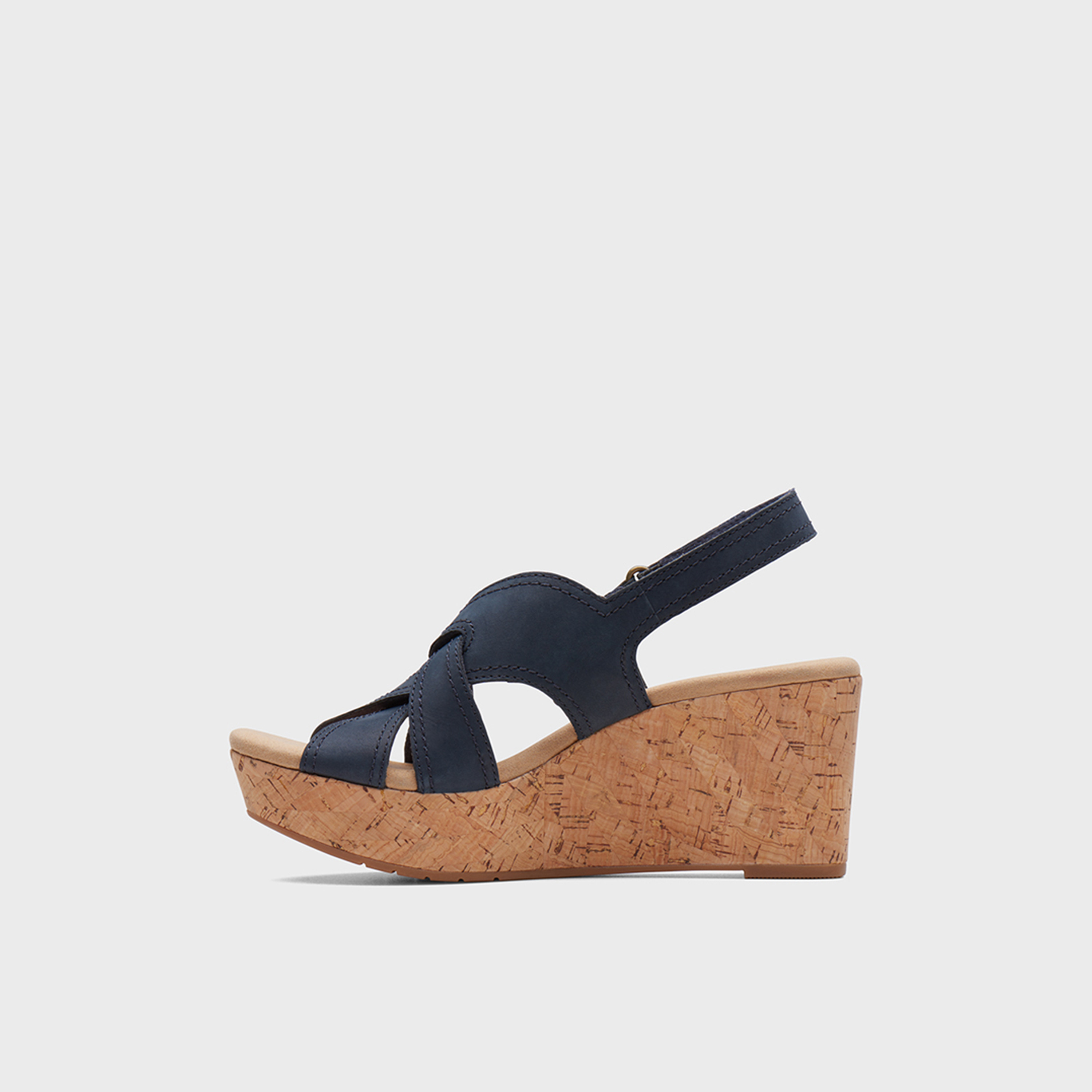 Clarks Women's Hook & Loop Rose Erin Wedges | 26171309-women-shoes-sandals-heeled-image-2