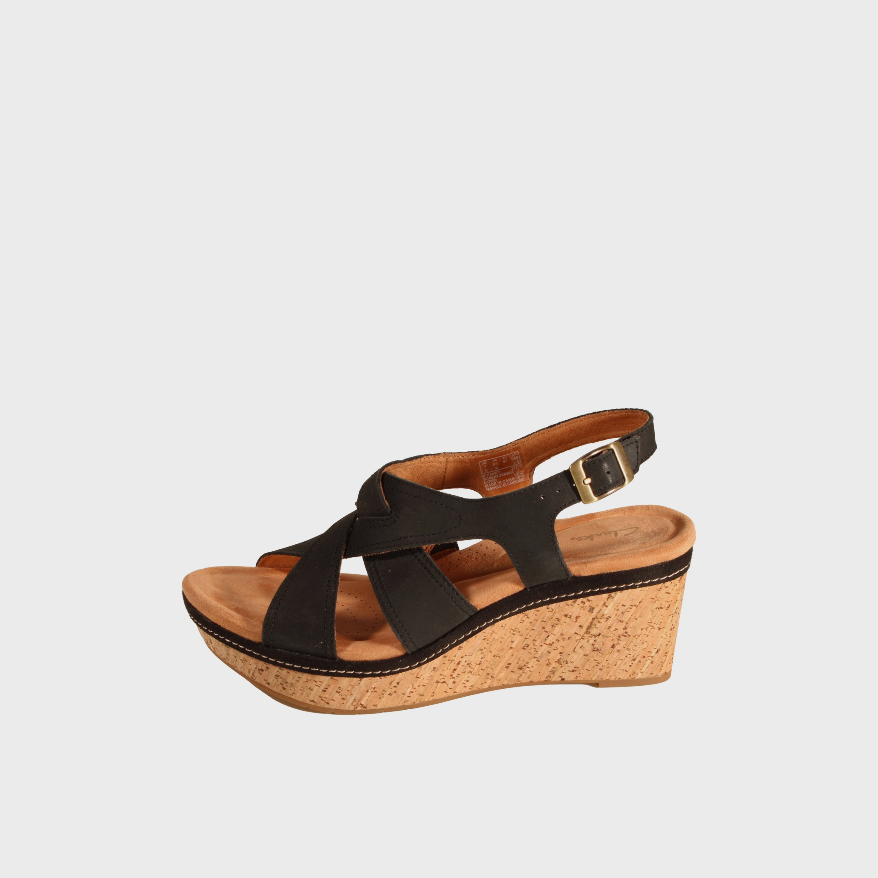 Clarks Women's Buckle Strap Elleri Rae Wedges | 26171444-women-shoes-sandals-heeled-image-2