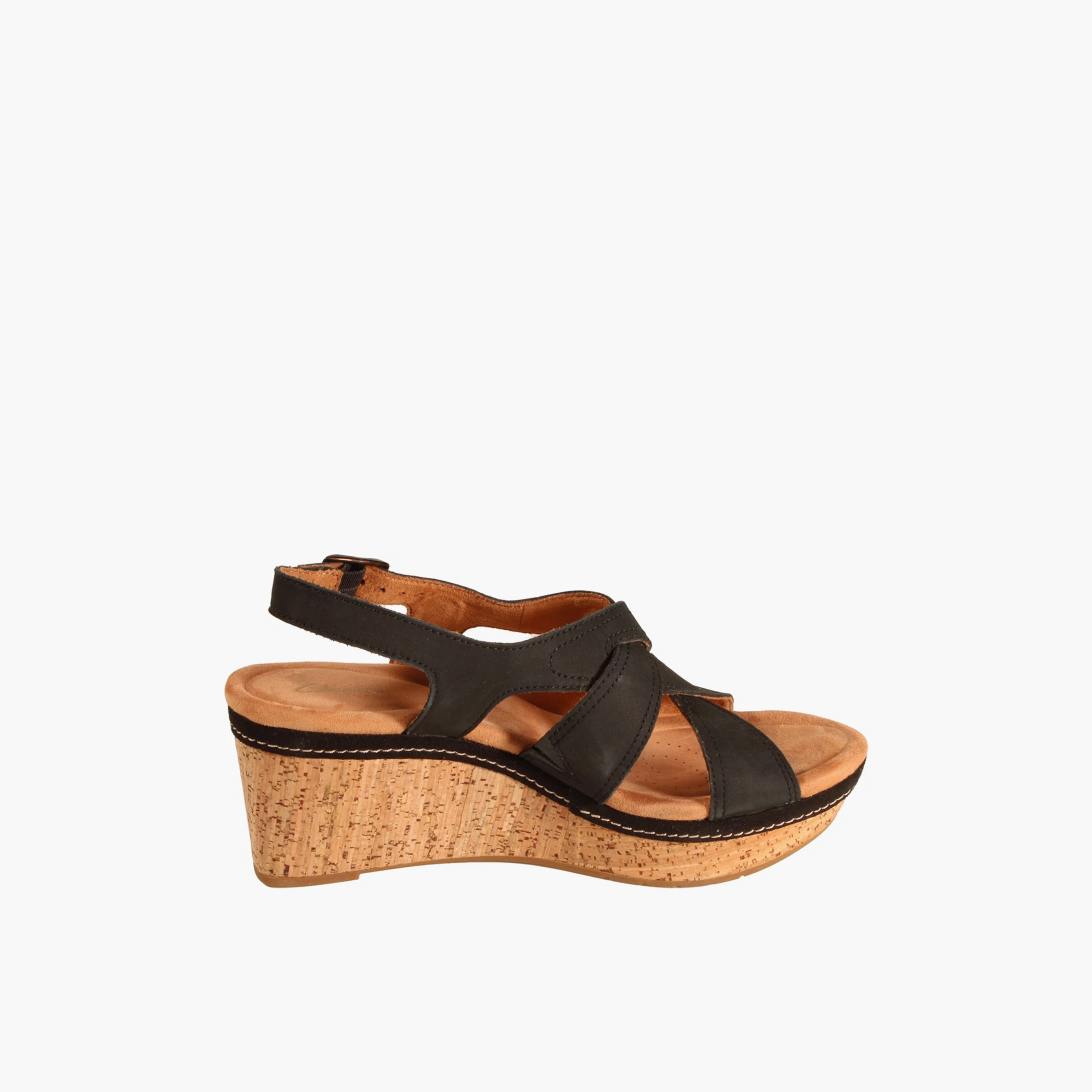 Clarks Women's Buckle Strap Elleri Rae Wedges | 26171444-women-shoes-sandals-heeled-image-3