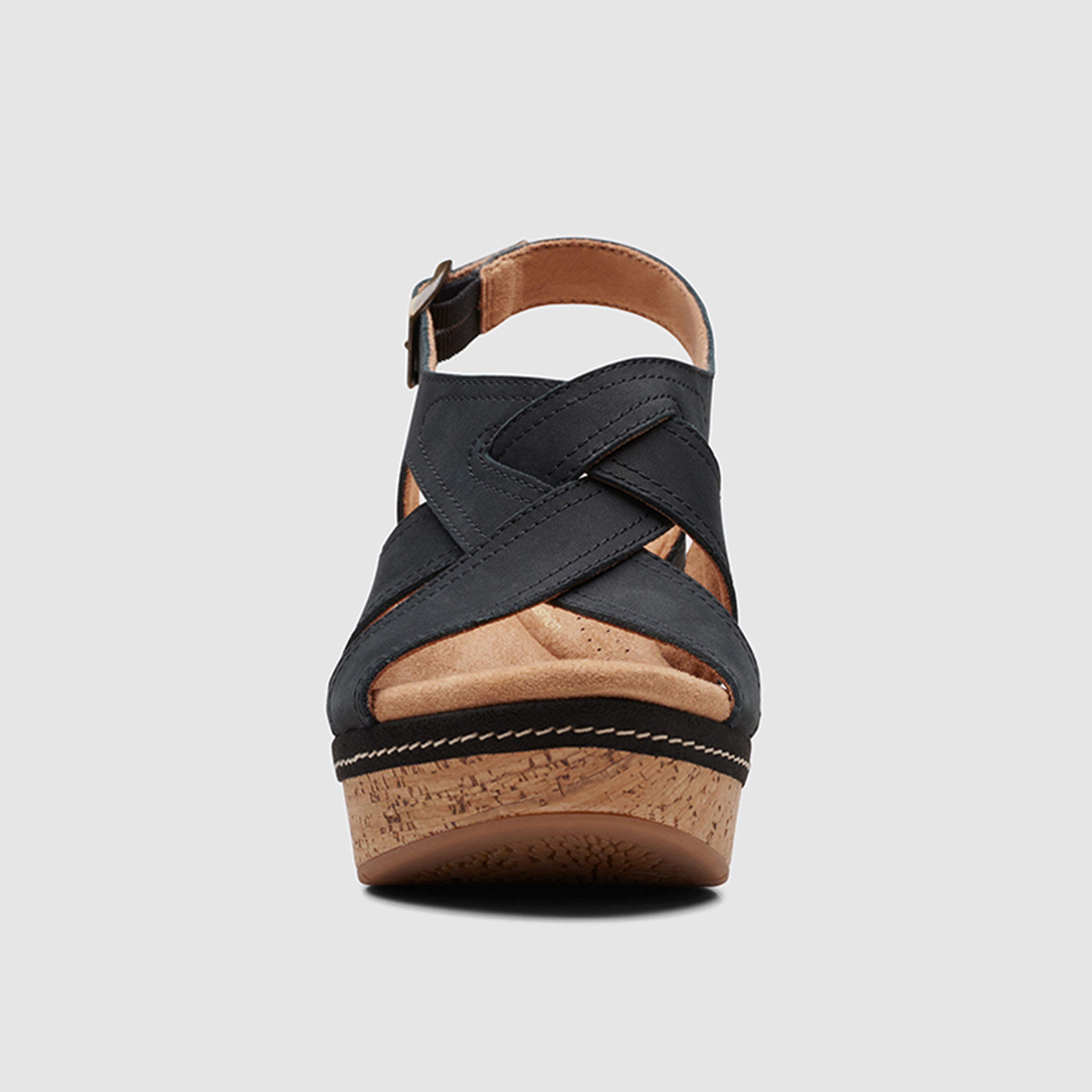 Clarks Women's Buckle Strap Elleri Rae Wedges | 26171444-women-shoes-sandals-heeled-image-4