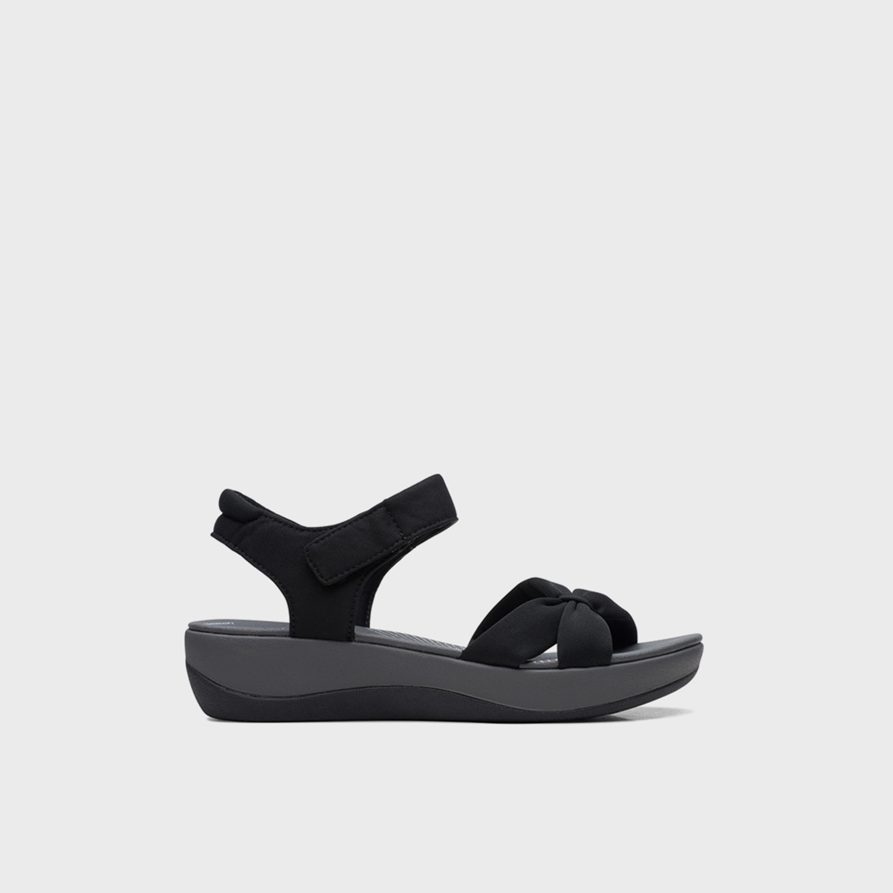 Clarks Womens Hook & Loop Arla Shore Flatform Strap Sandals | 26171739-women-shoes-sandals-flats-image-1