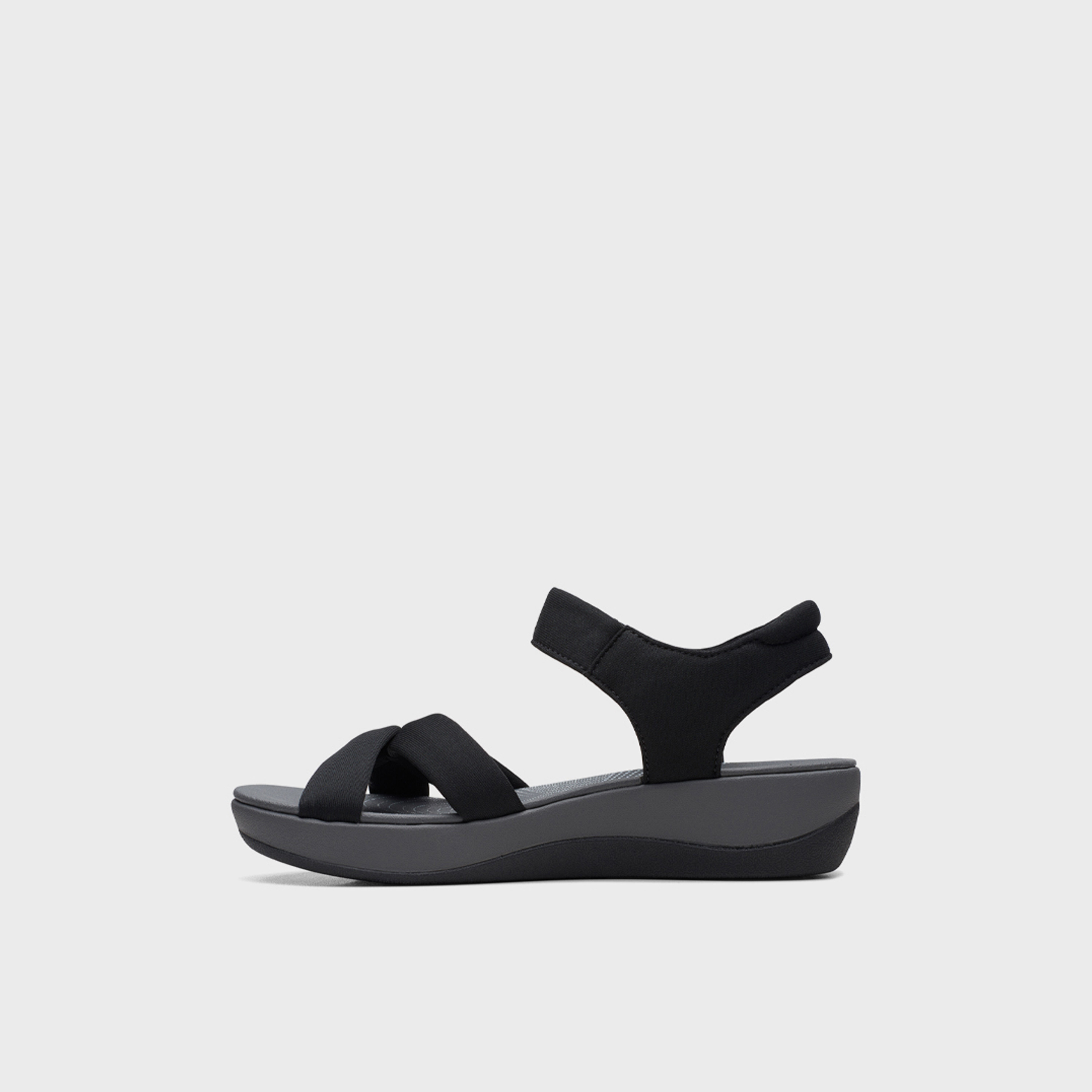 صنادل كلاركس النسائية ذات الأربطة المسطحة أرلا شور | 26171739-women-shoes-sandals-flats-image-2
